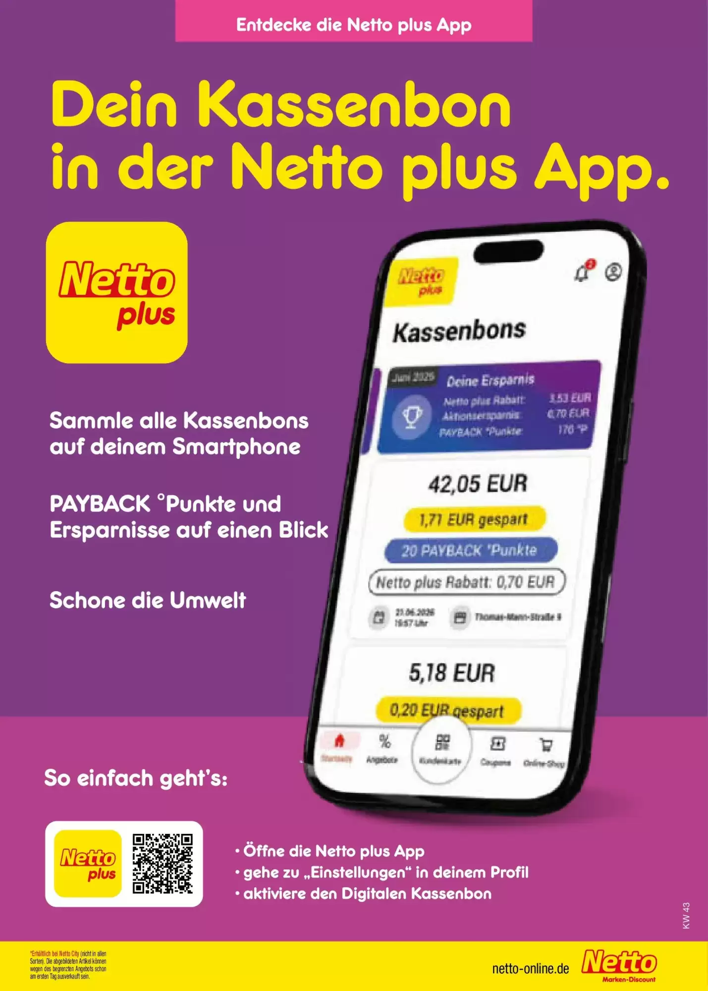 Netto Marken-Discount Prospekt (ab 18.10.2026) zum Blättern - Seite 62