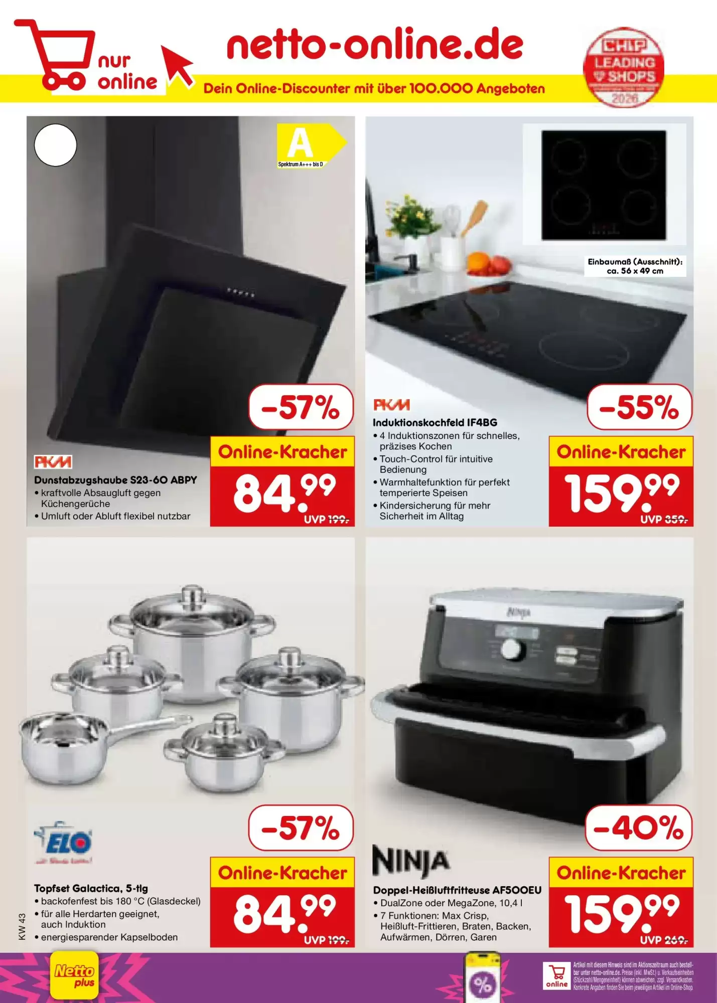 Netto Marken-Discount Prospekt (ab 18.10.2026) zum Blättern - Seite 68