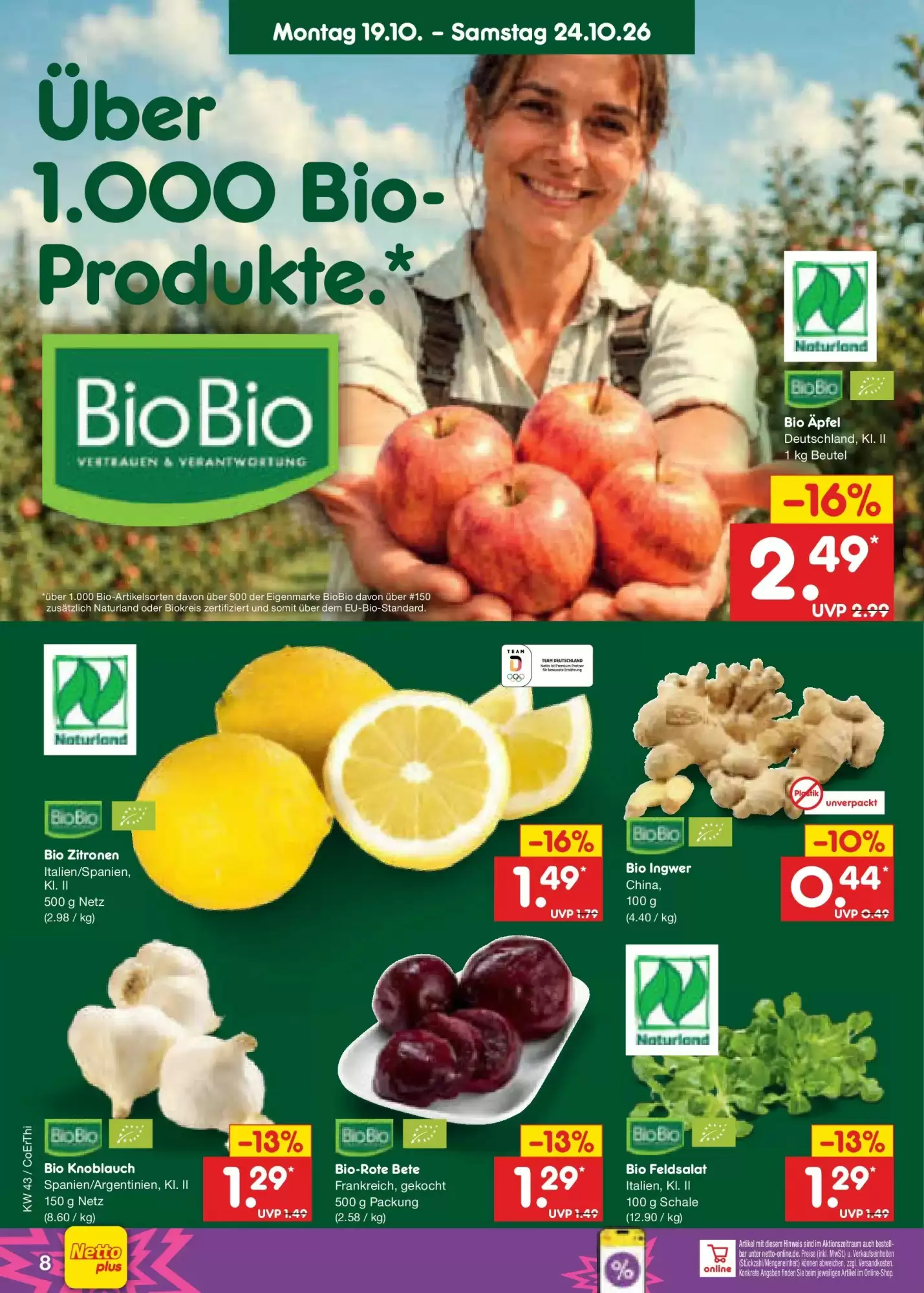 Netto Marken-Discount Prospekt (ab 18.10.2026) zum Blättern - Seite 8