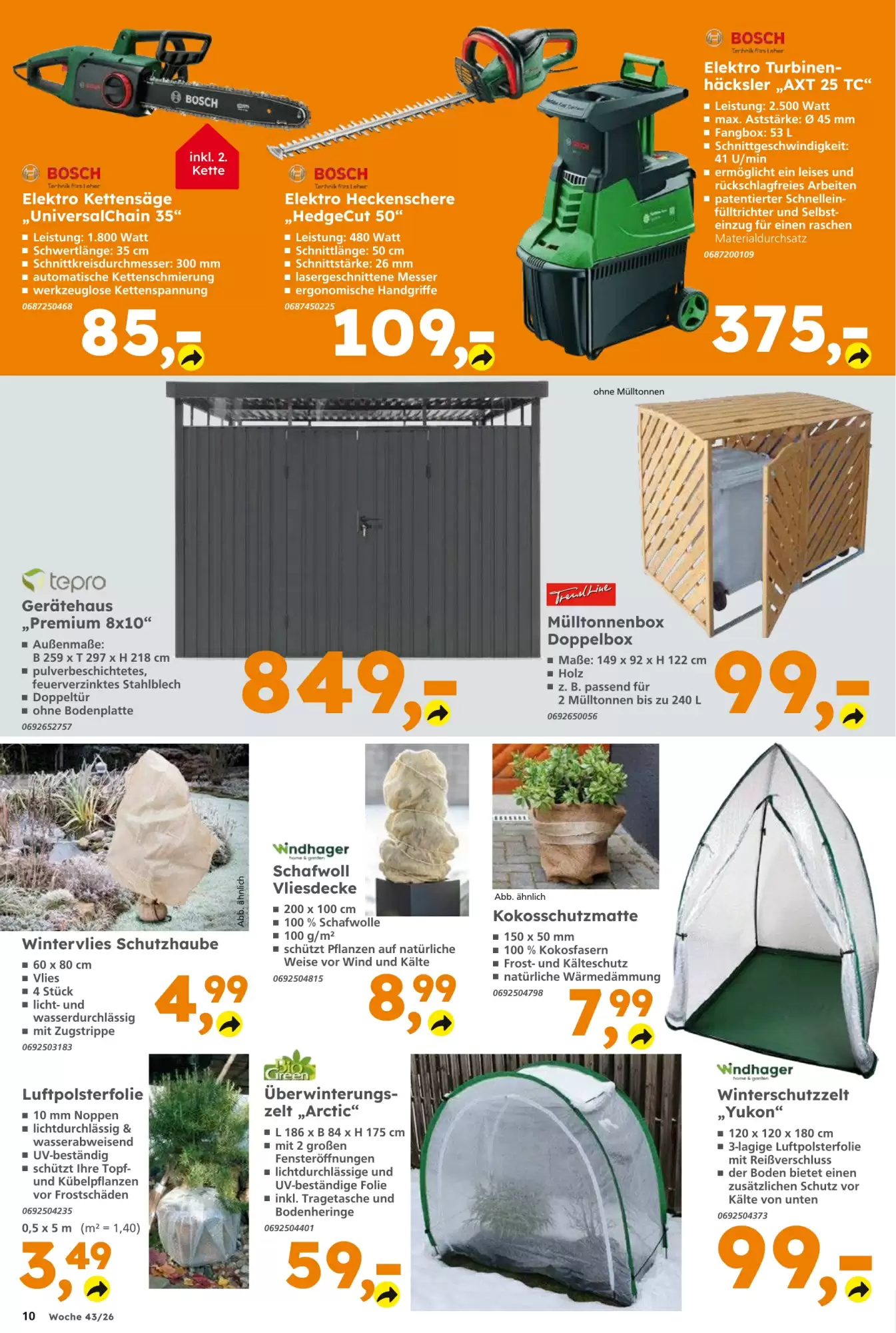Globus Baumarkt Prospekt (ab 18.10.2026) zum Blättern - Seite 10