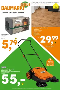 Globus Baumarkt Prospekt (ab 18.10.2026) zum Blättern
