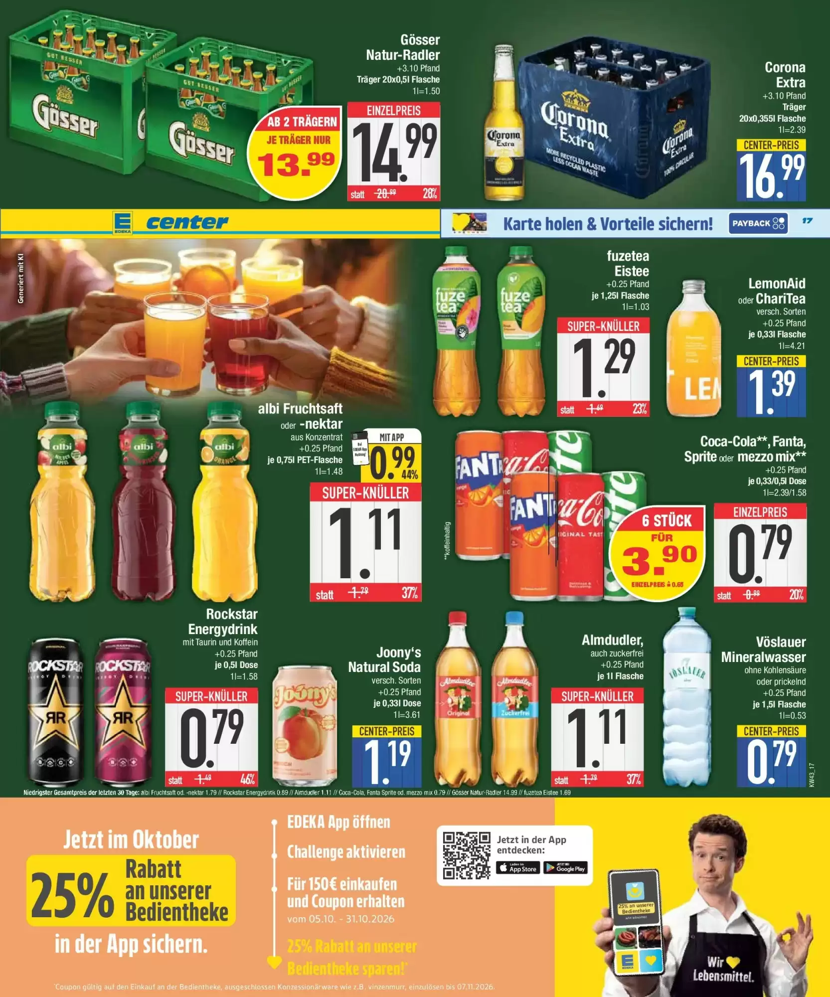 Edeka Prospekt (ab 18.10.2026) zum Blättern - Seite 17