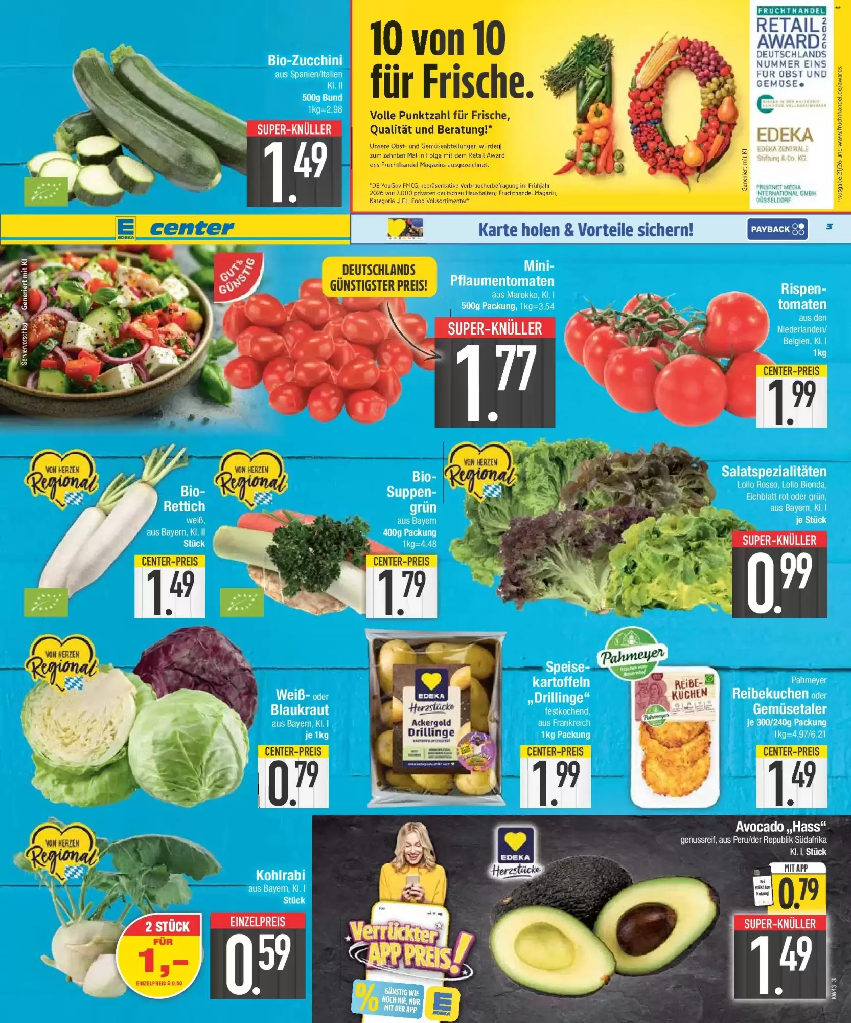 Edeka Prospekt (ab 18.10.2026) zum Blättern - Seite 3