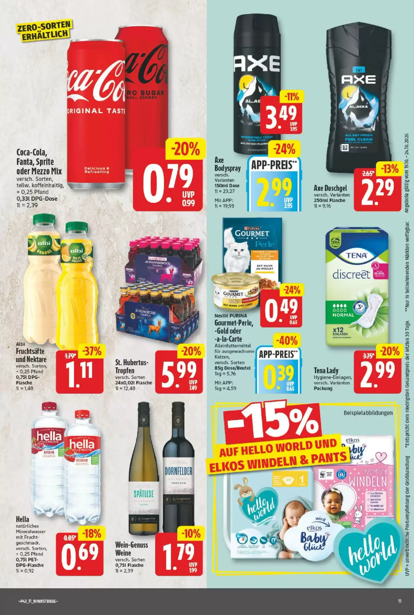 nah & gut Prospekt (ab 18.10.2026) zum Blättern - Seite 11