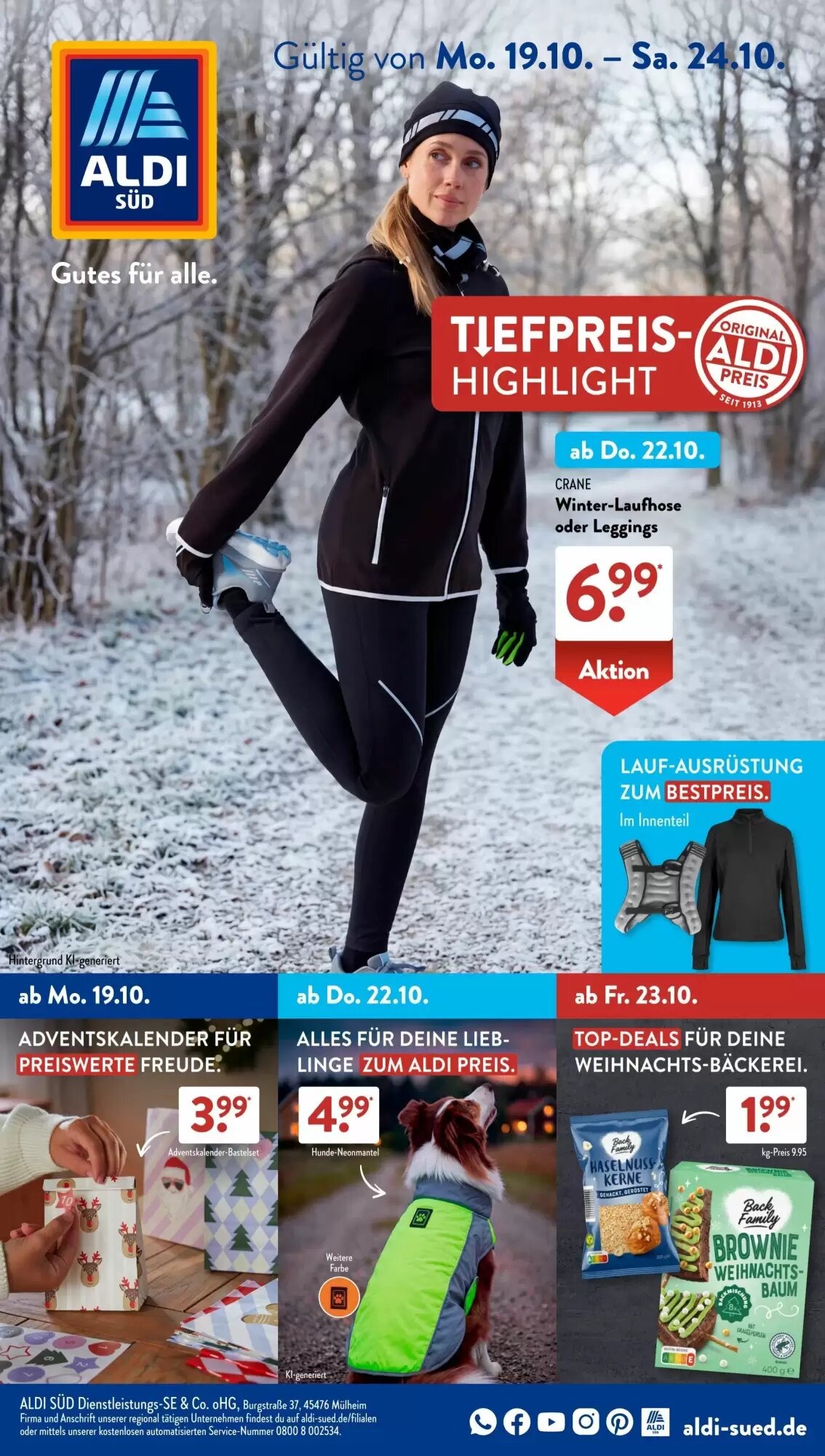 Aldi Süd Prospekt (ab 19.10.2026) zum Blättern - Seite 1
