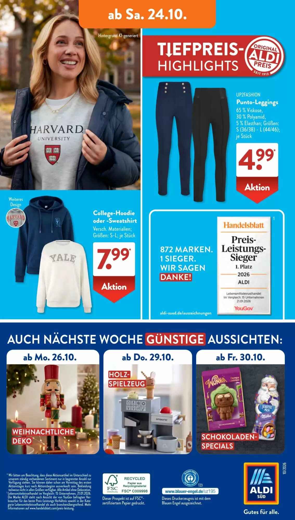Aldi Süd Prospekt (ab 19.10.2026) zum Blättern - Seite 33