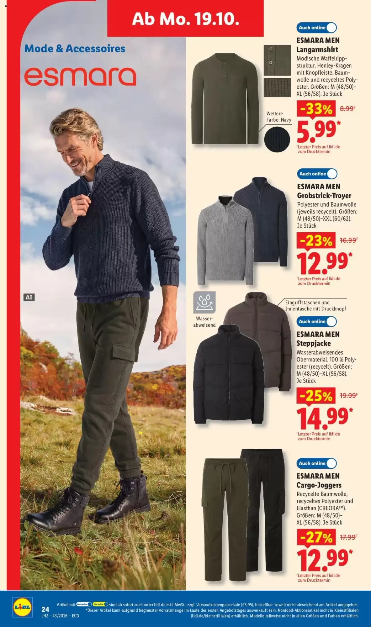 Lidl Prospekt (ab 19.10.2026) zum Blättern - Seite 10
