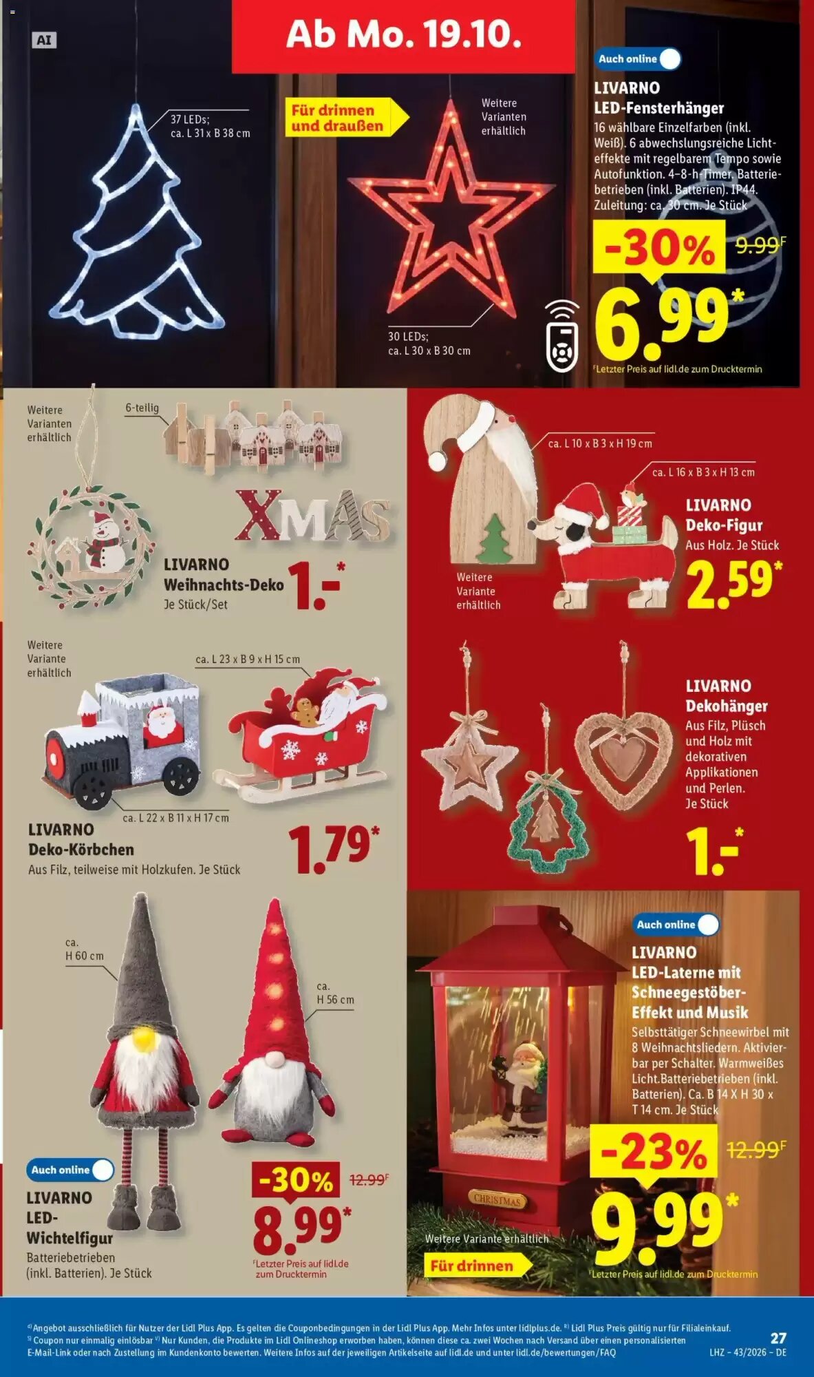 Lidl Prospekt (ab 19.10.2026) zum Blättern - Seite 13
