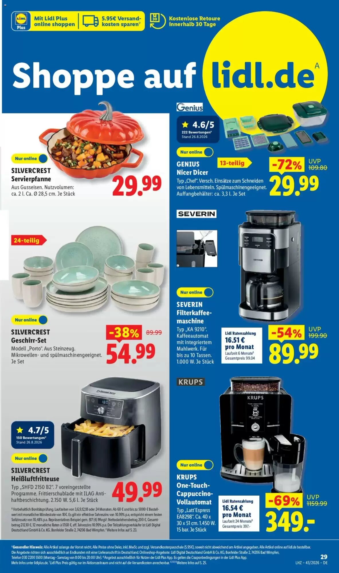 Lidl Prospekt (ab 19.10.2026) zum Blättern - Seite 15