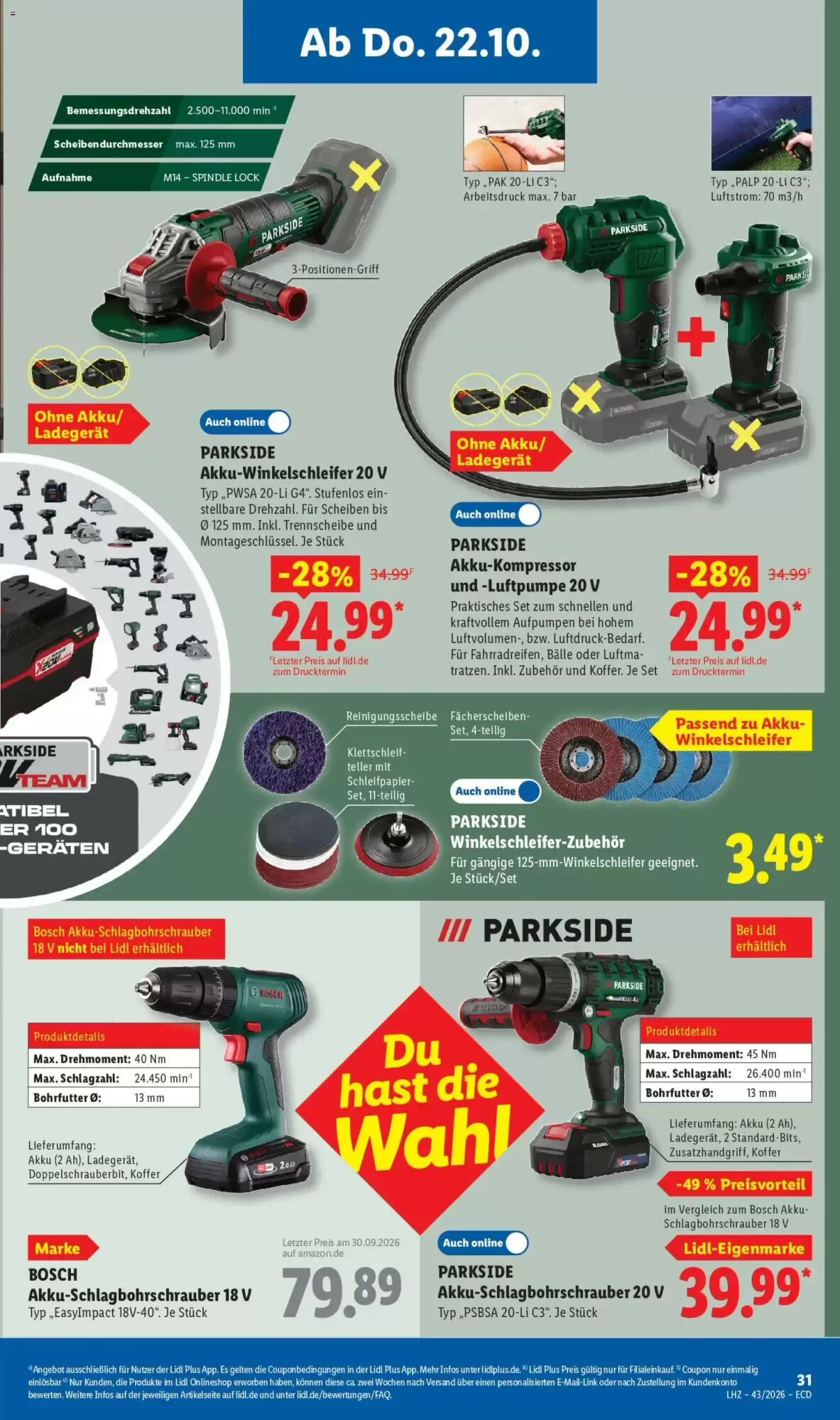 Lidl Prospekt (ab 19.10.2026) zum Blättern - Seite 19