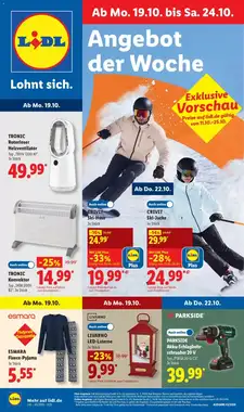 Lidl Prospekt (ab 19.10.2026) zum Blättern