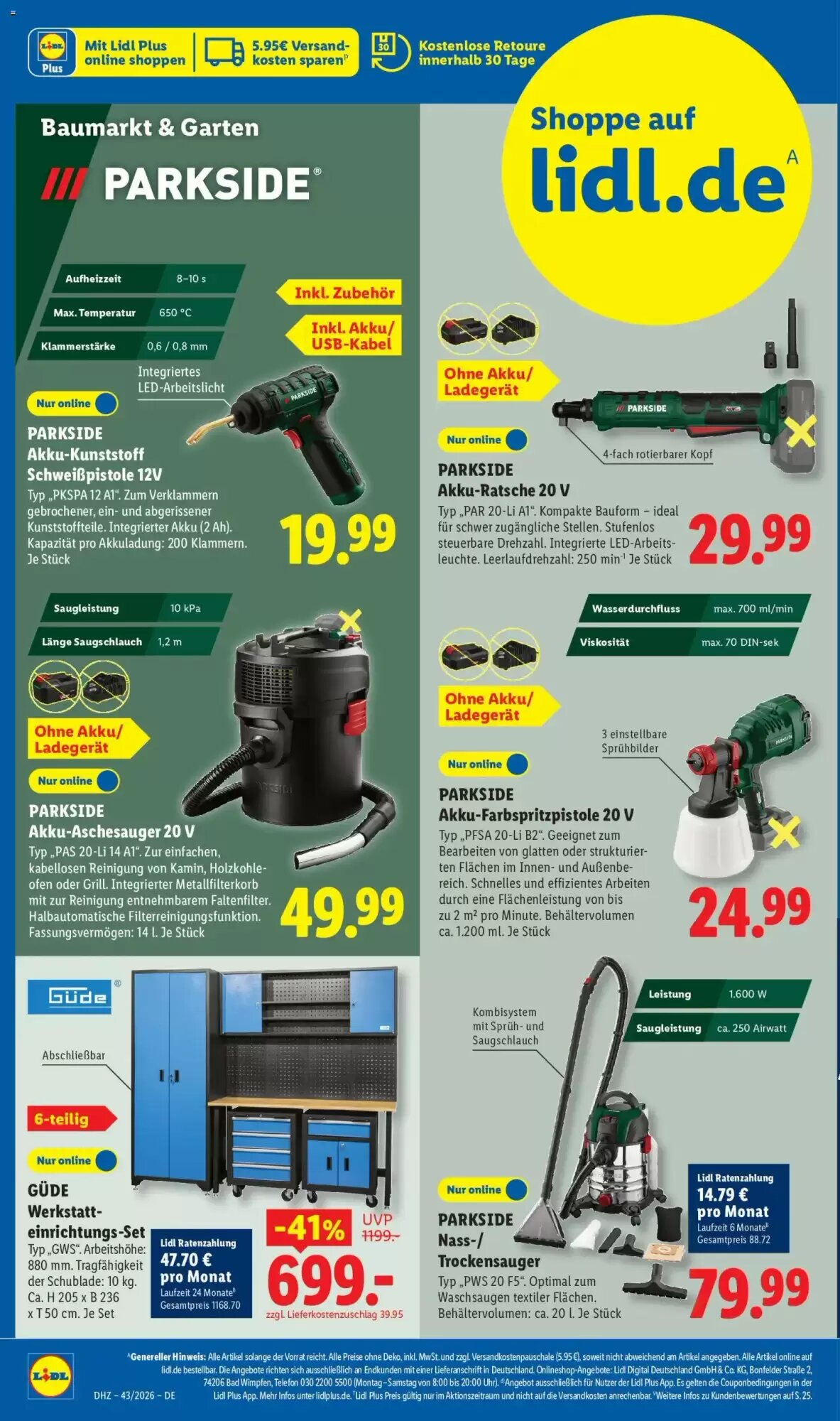 Lidl Prospekt (ab 19.10.2026) zum Blättern - Seite 22