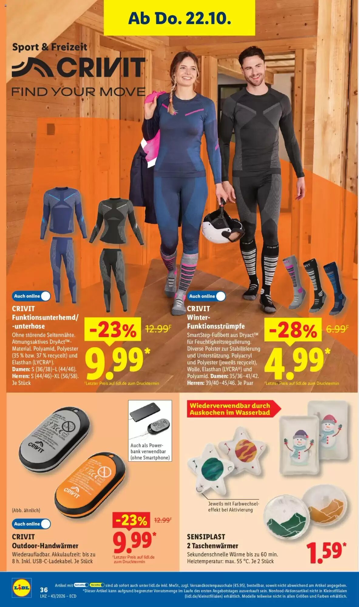 Lidl Prospekt (ab 19.10.2026) zum Blättern - Seite 28