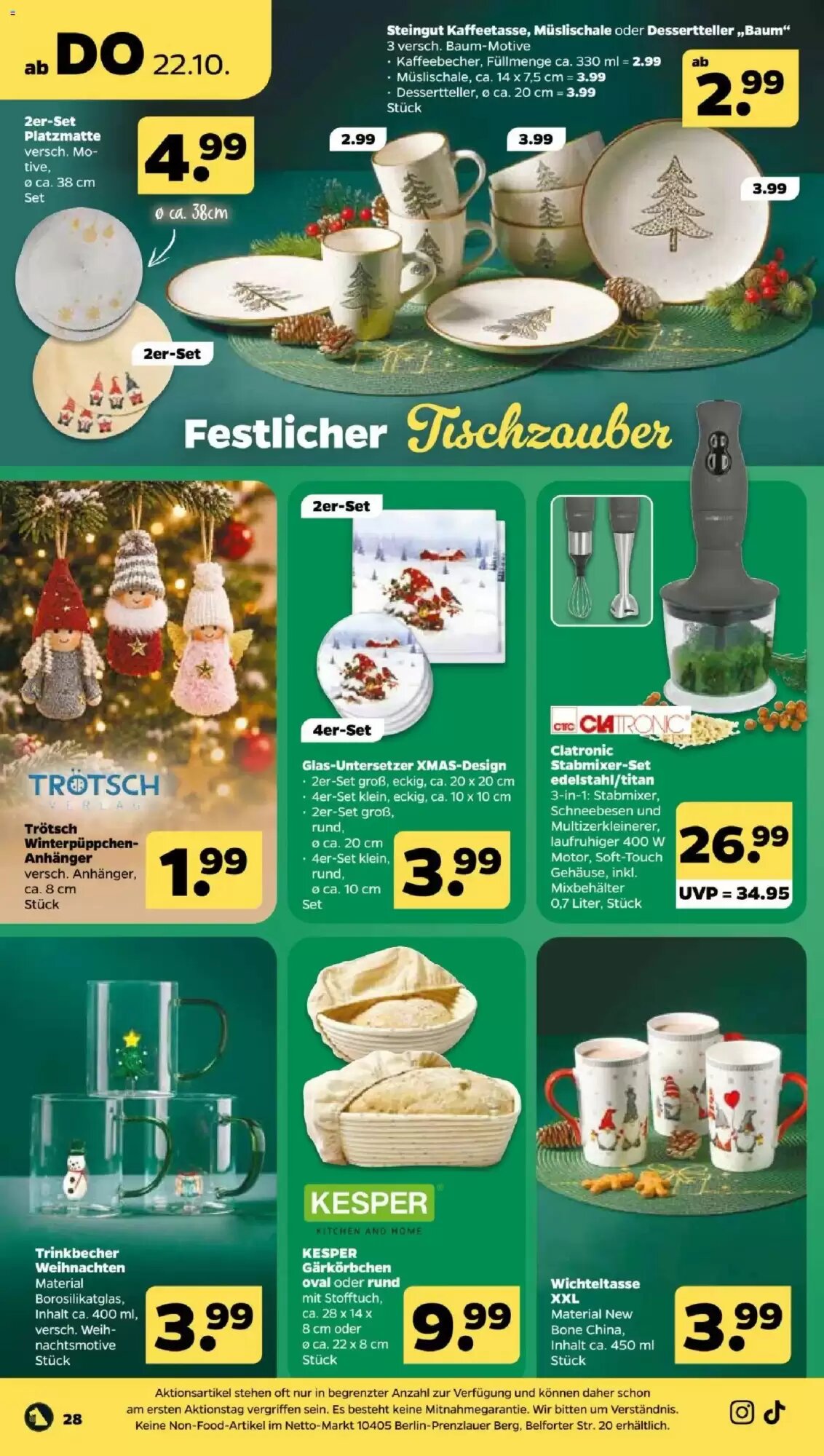 NETTO Prospekt (ab 19.10.2026) zum Blättern - Seite 32