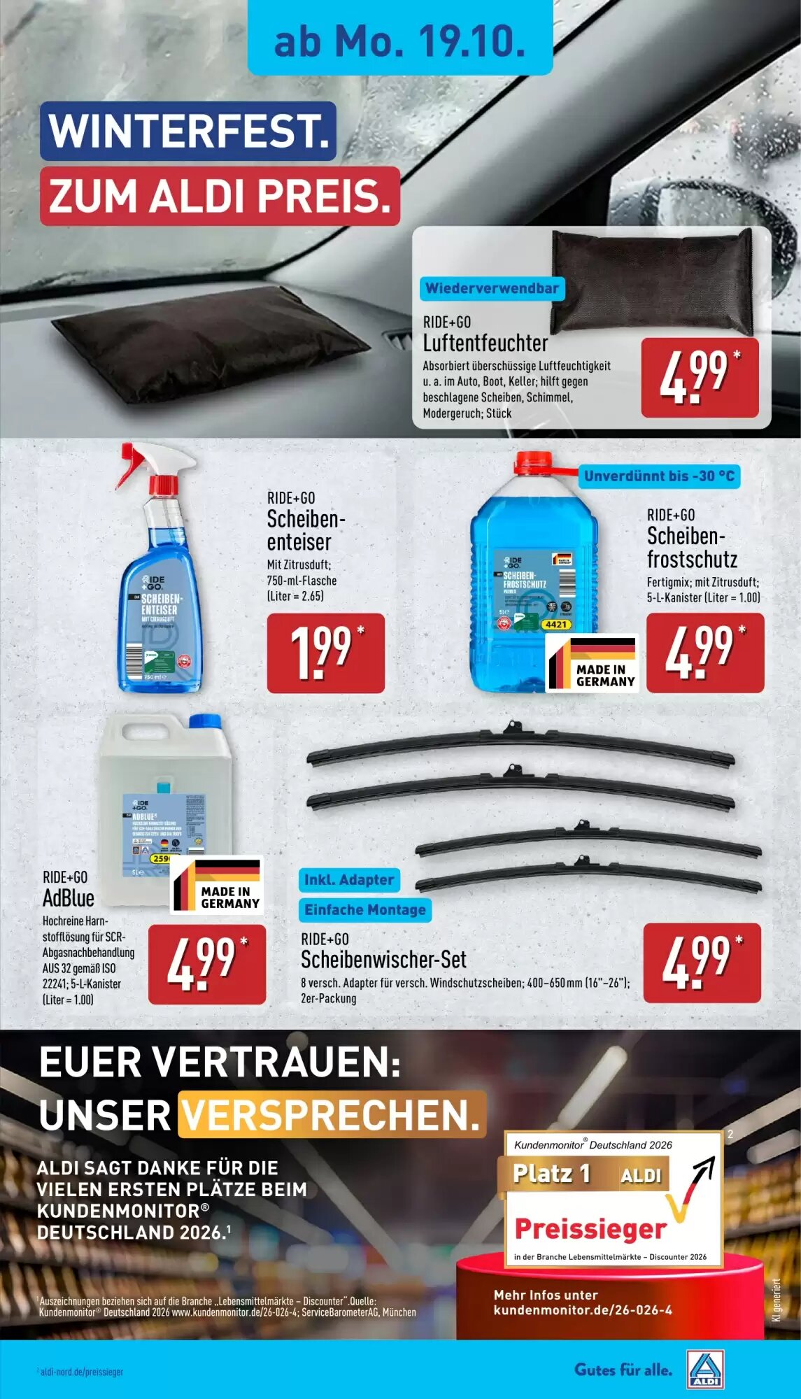 Aldi Nord Prospekt (ab 19.10.2026) zum Blättern - Seite 13