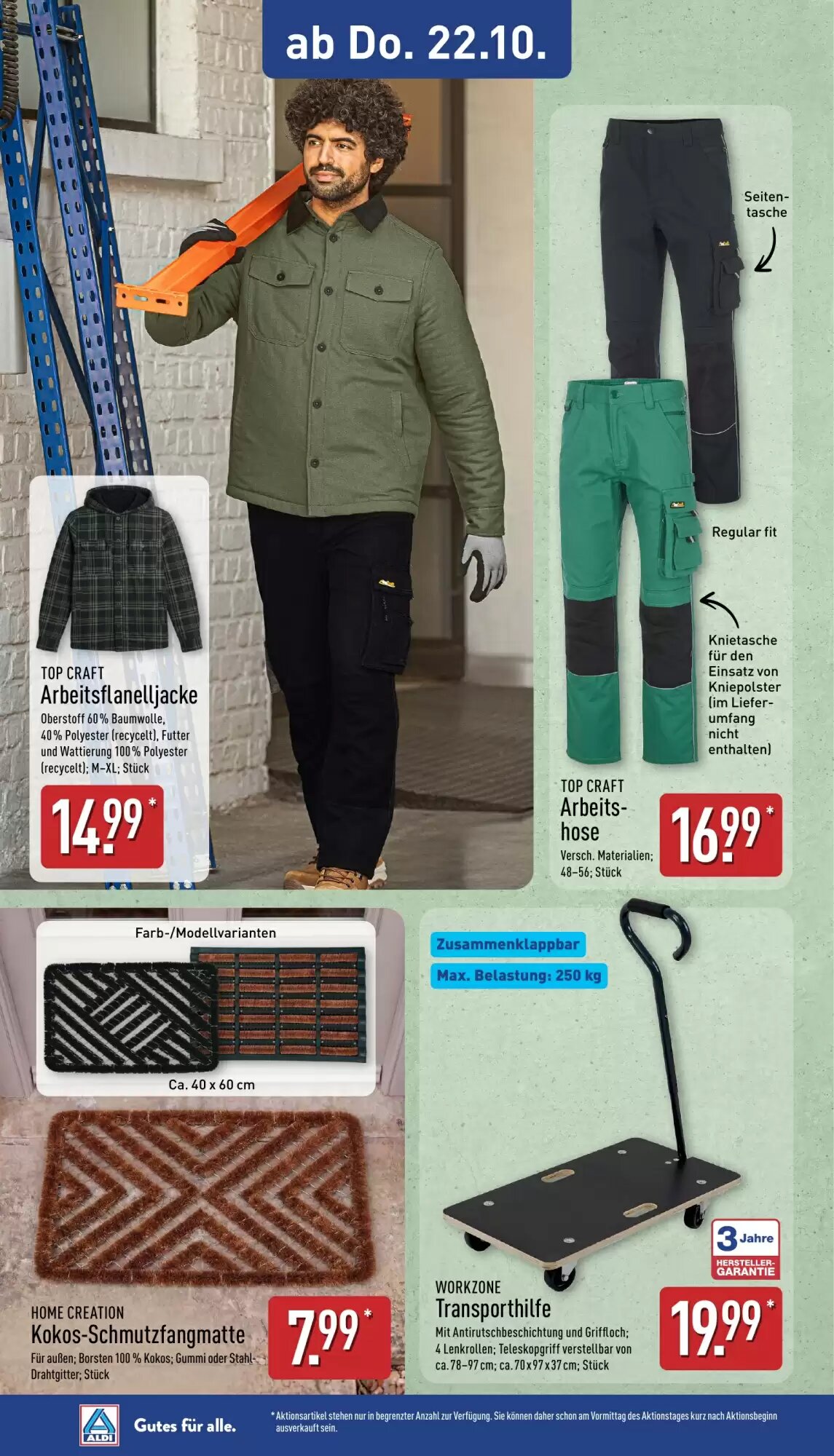 Aldi Nord Prospekt (ab 19.10.2026) zum Blättern - Seite 22