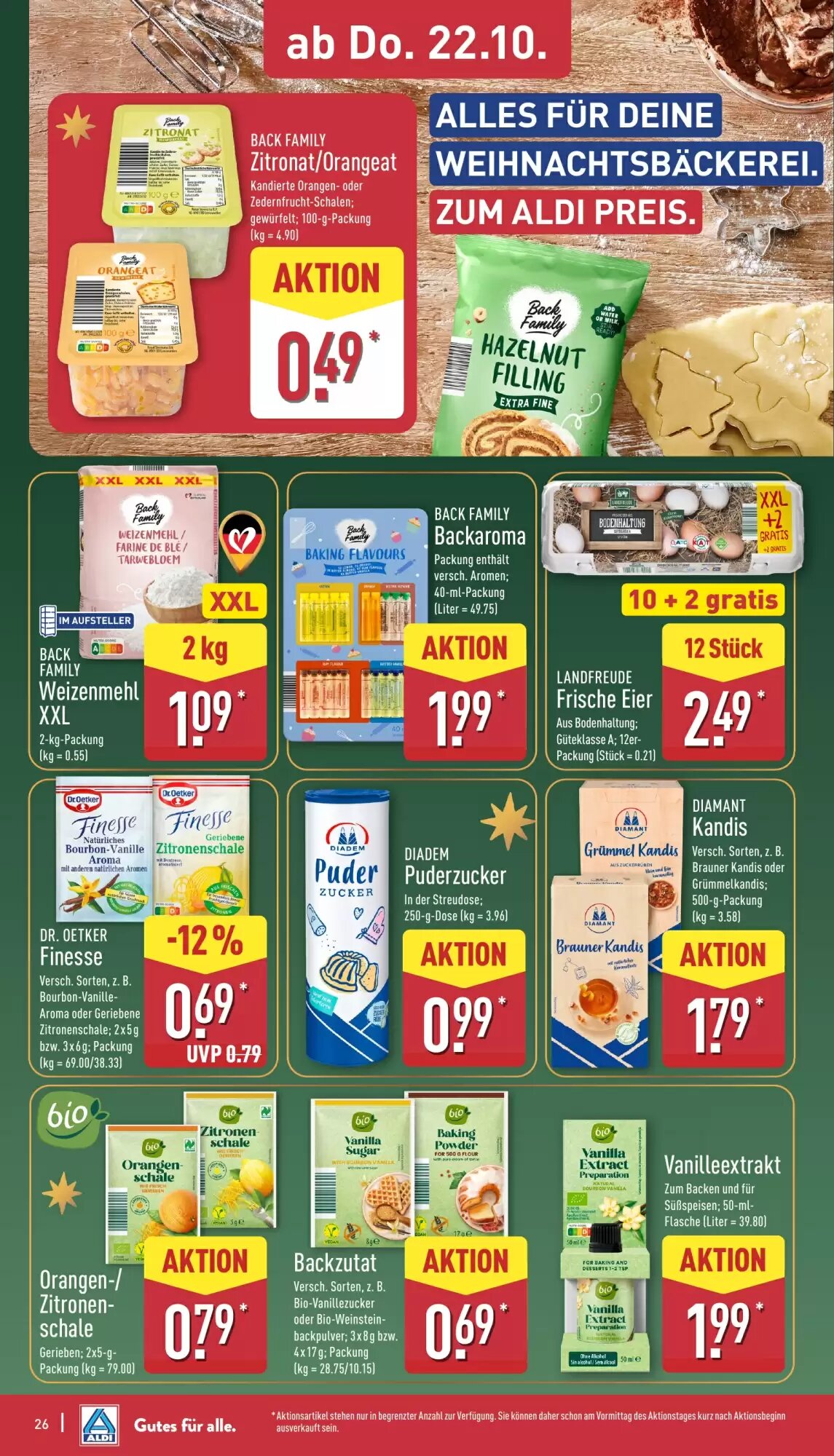 Aldi Nord Prospekt (ab 19.10.2026) zum Blättern - Seite 26