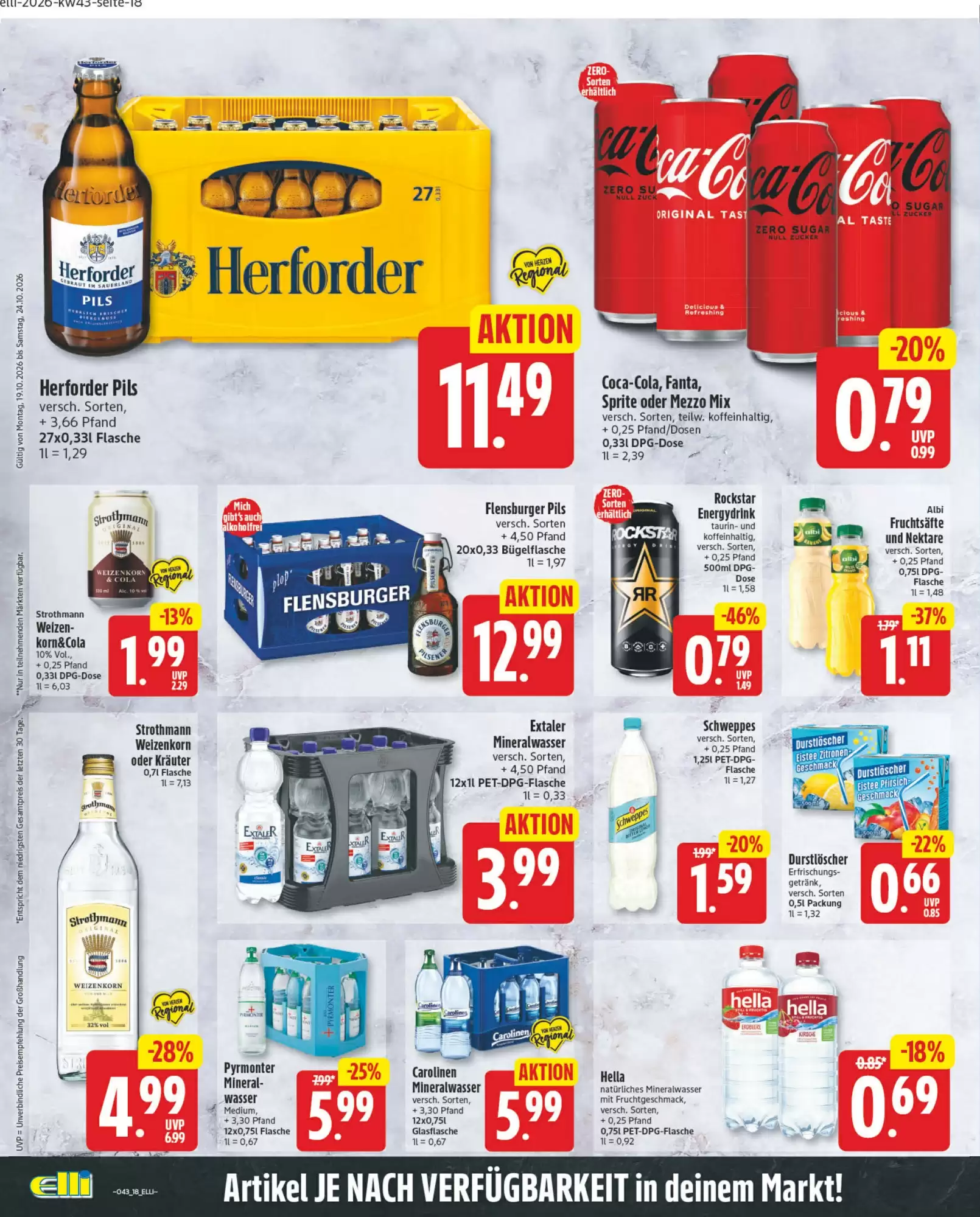 Elli Markt Prospekt (ab 19.10.2026) zum Blättern - Seite 20