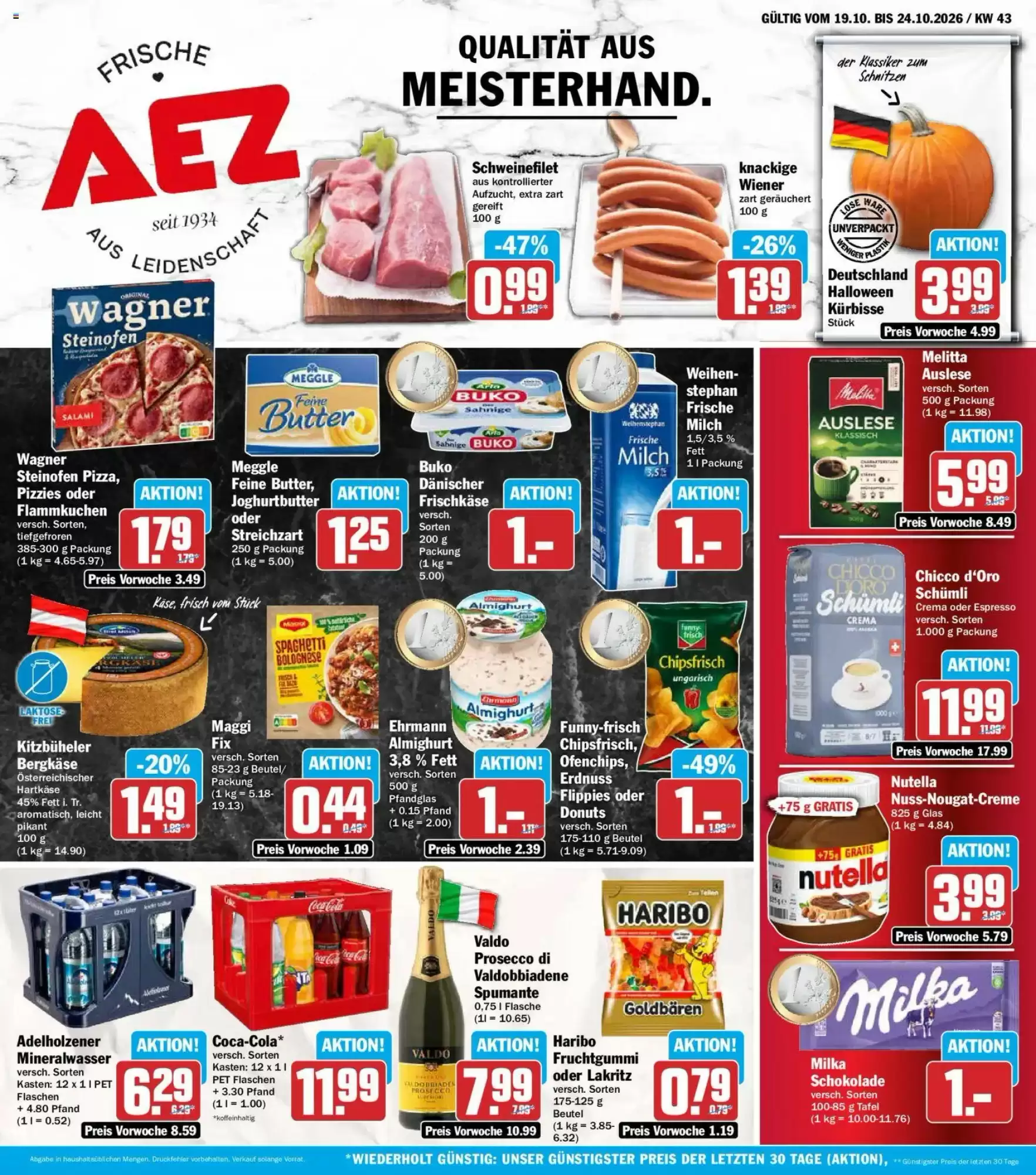 AEZ Prospekt (ab 19.10.2026) zum Blättern - Seite 1