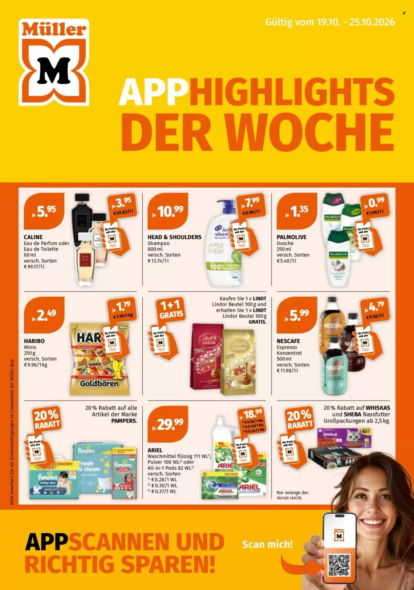 Müller Prospekt (ab 19.10.2026) zum Blättern - Seite 1