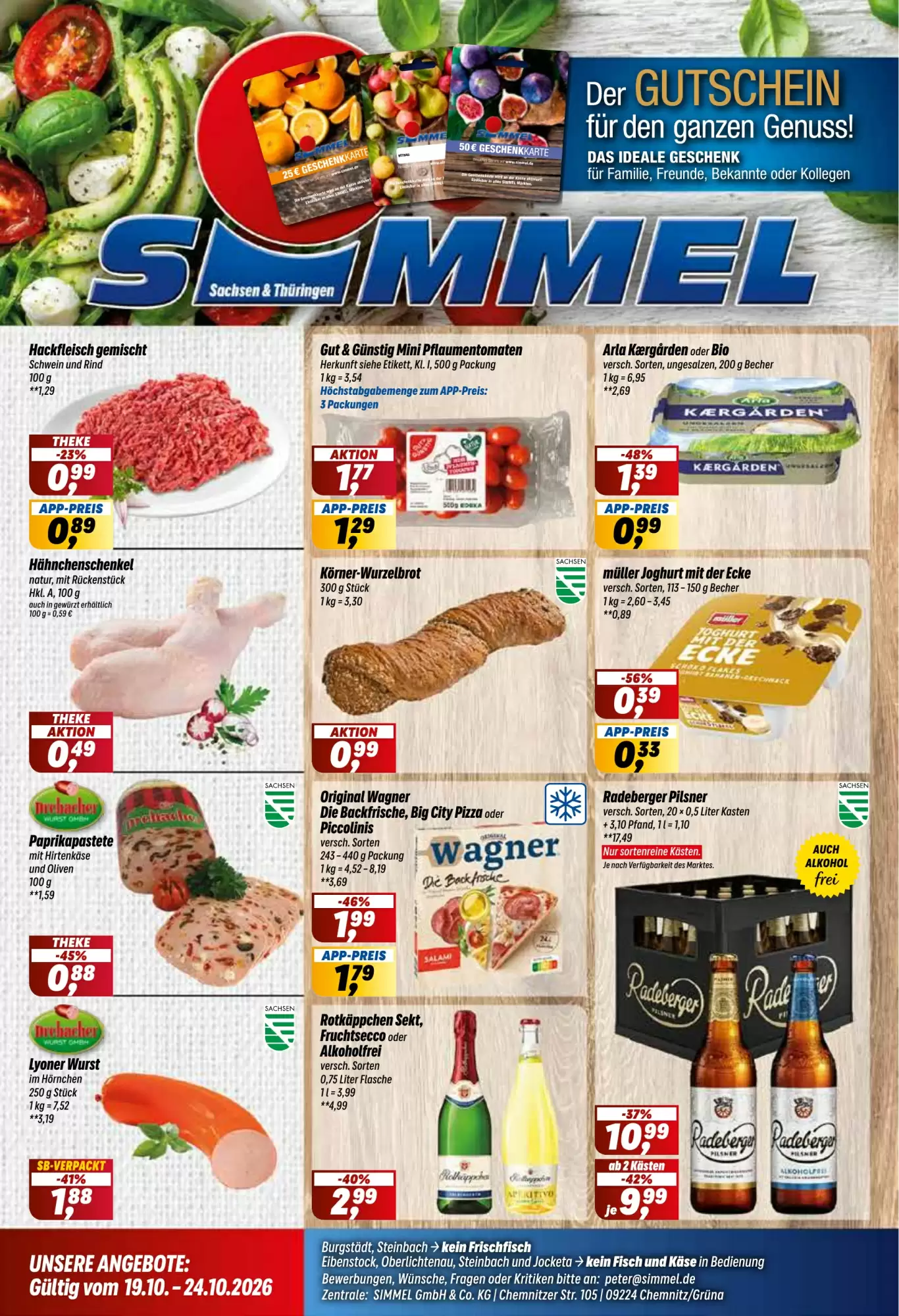 Simmel Prospekt (ab 19.10.2026) zum Blättern - Seite 1