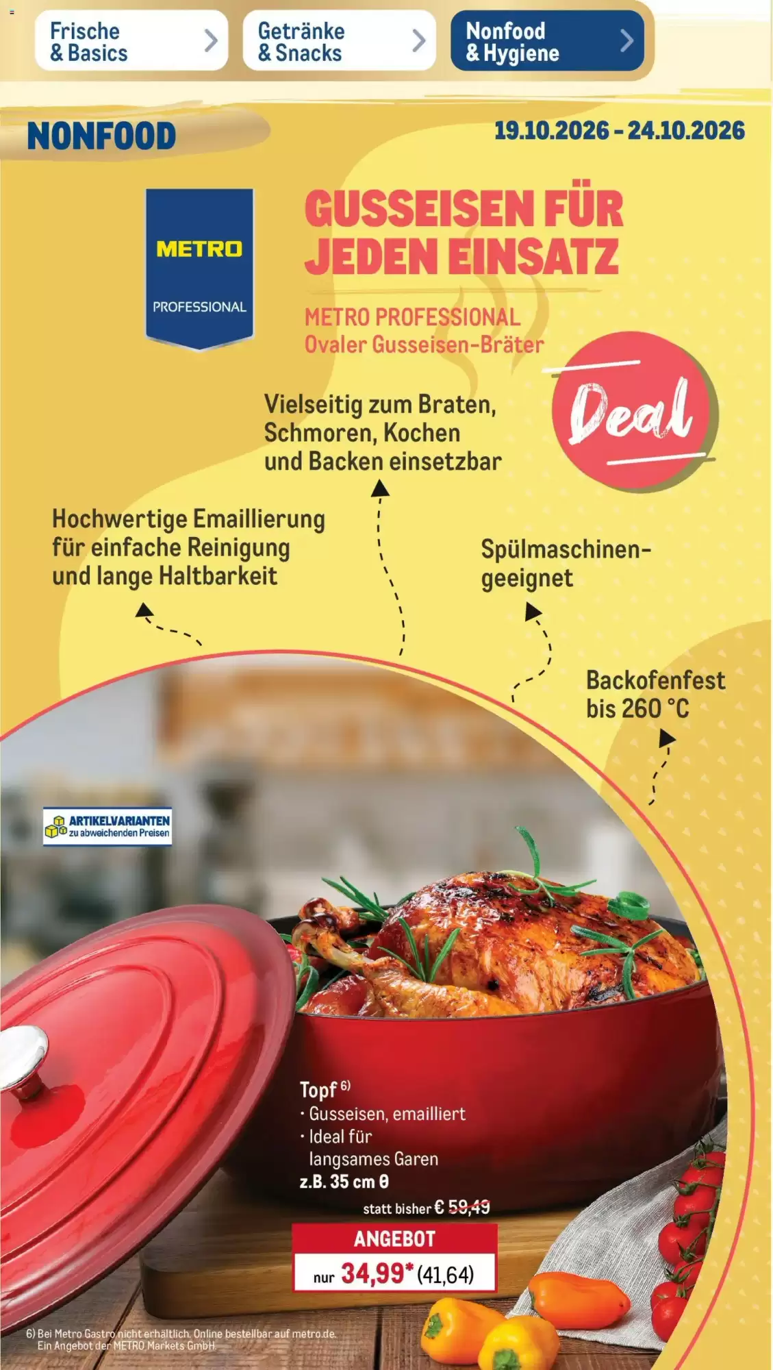 METRO Prospekt (ab 19.10.2026) zum Blättern - Seite 44