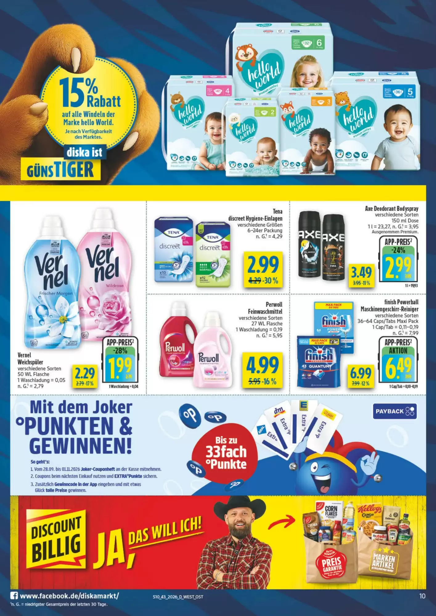 diska Prospekt (ab 19.10.2026) zum Blättern - Seite 10