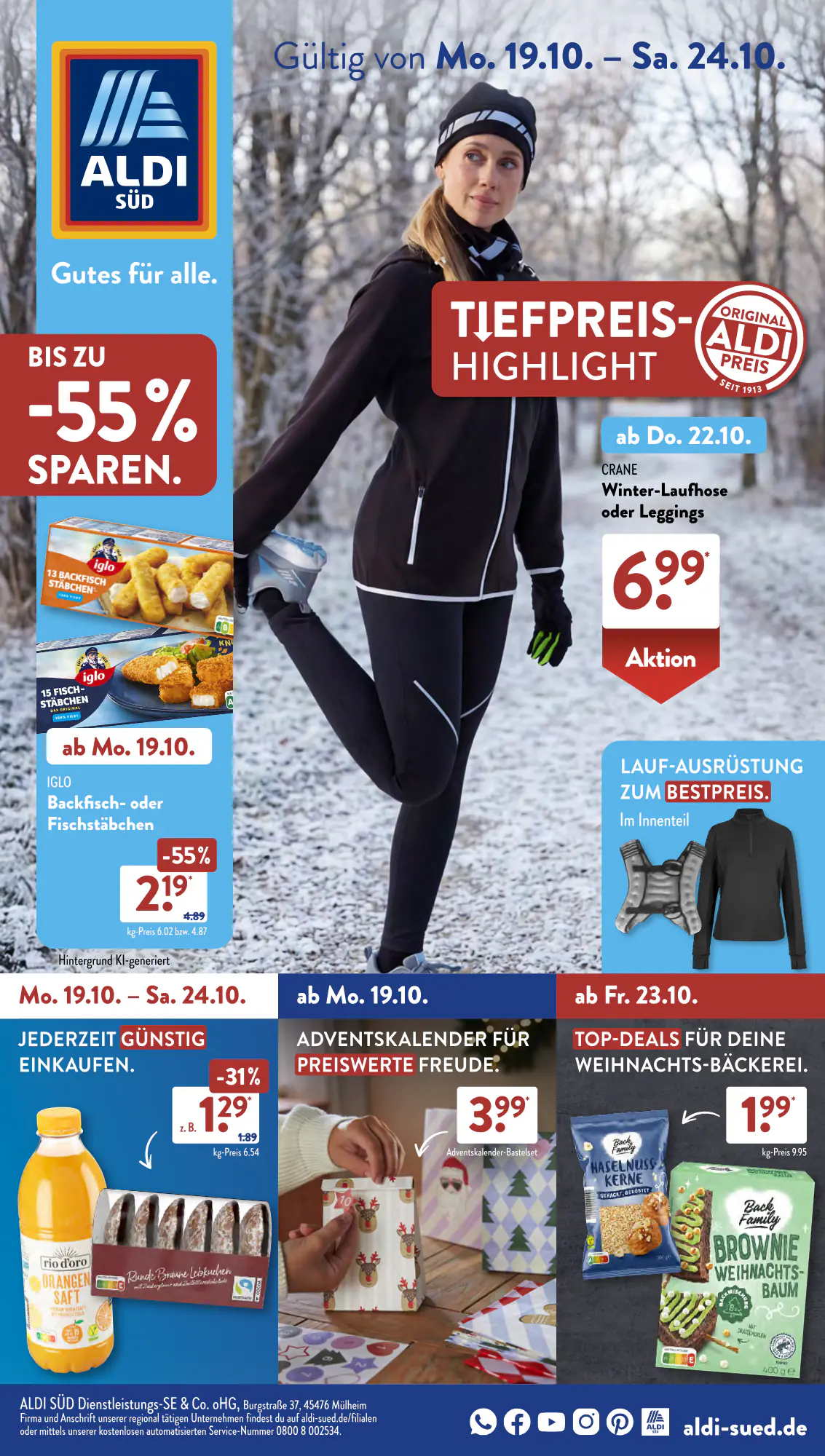 Aldi Süd Prospekt (ab 19.10.2026) zum Blättern - Seite 1