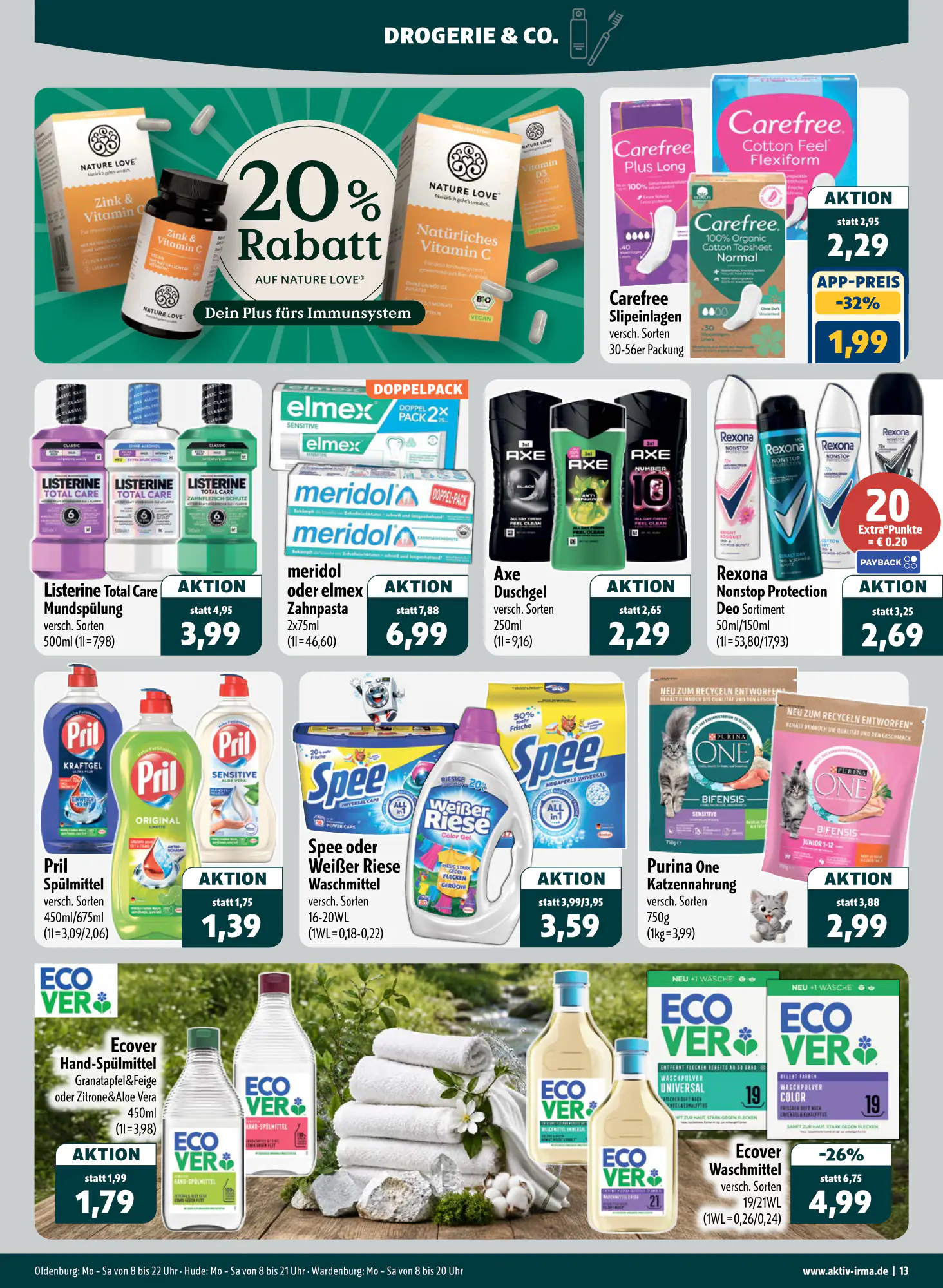 Aktiv Irma Prospekt (ab 19.10.2026) zum Blättern - Seite 13