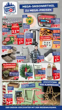 CENTERSHOP Prospekt (ab 19.10.2026) zum Blättern