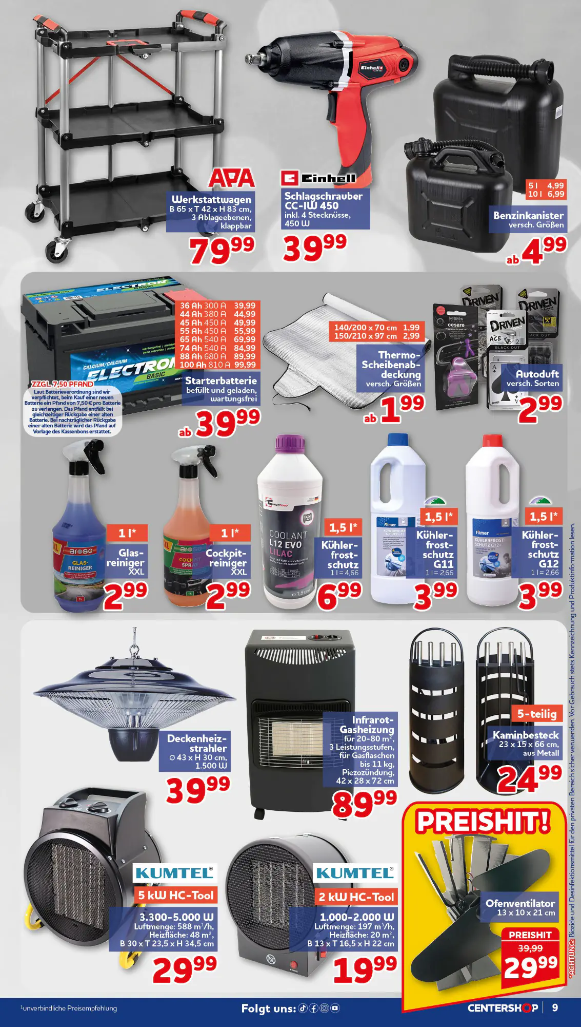 CENTERSHOP Prospekt (ab 19.10.2026) zum Blättern - Seite 9
