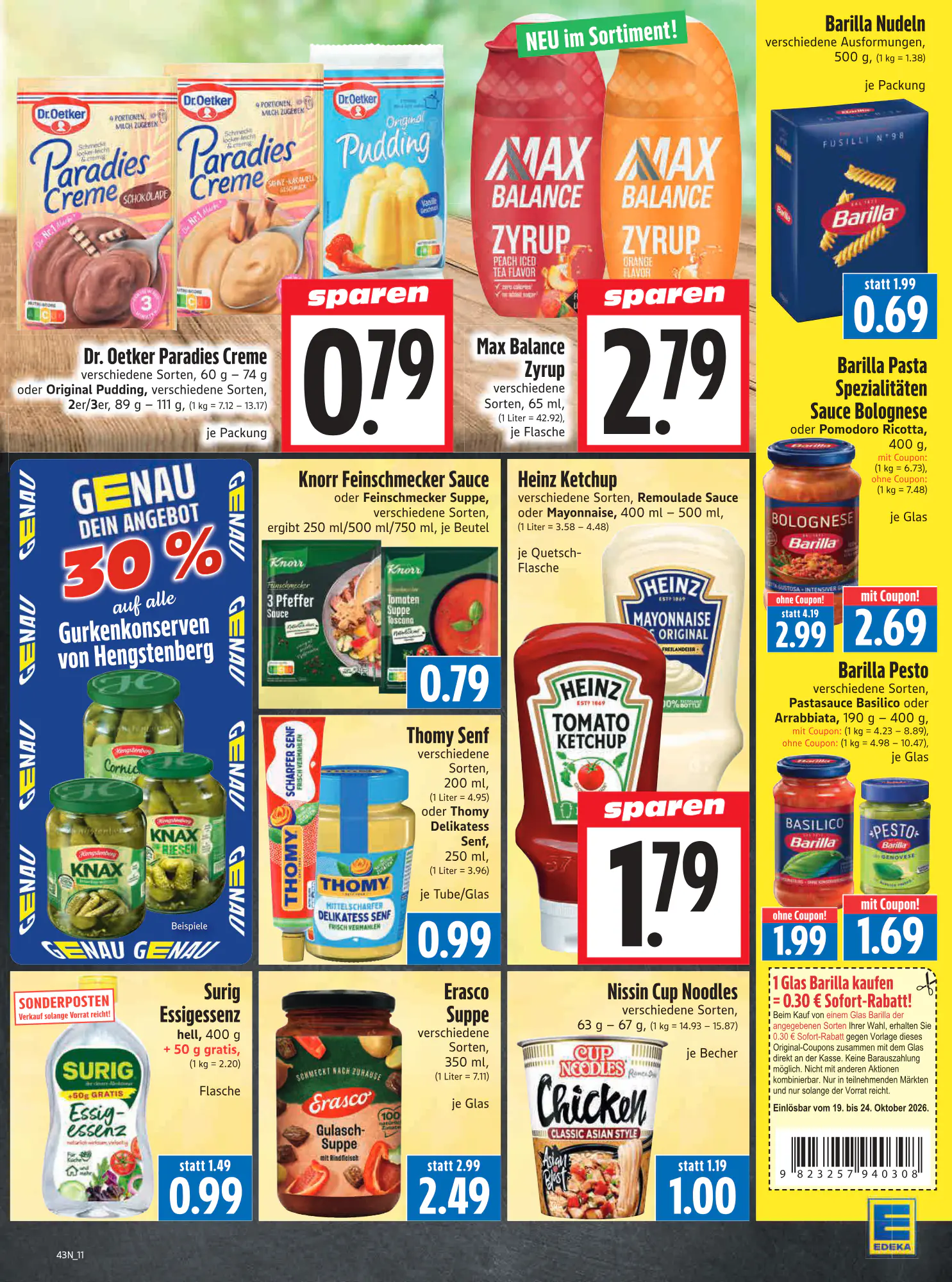 EDEKA Hahner Prospekt (ab 19.10.2026) zum Blättern - Seite 13