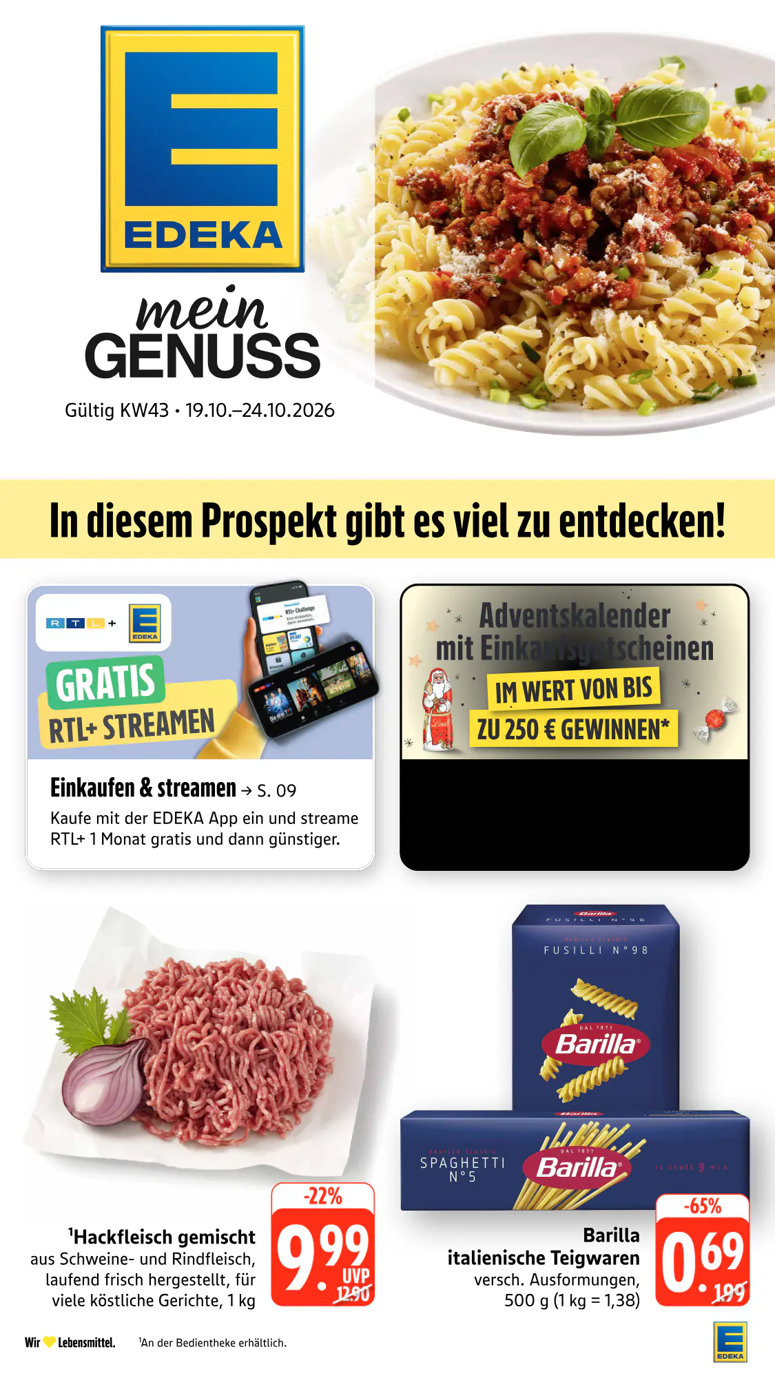 Edeka Stenger Prospekt (ab 19.10.2026) zum Blättern - Seite 7