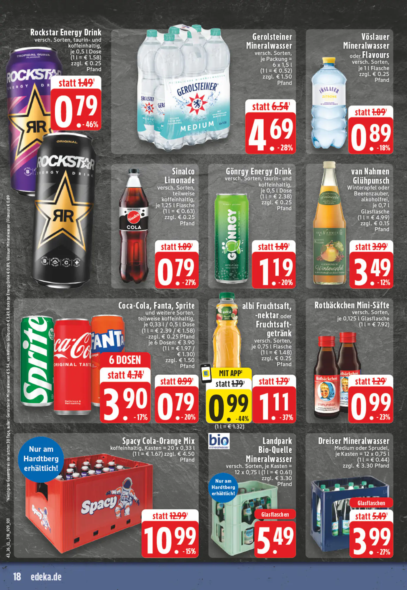 EDEKA Vogl Prospekt (ab 19.10.2026) zum Blättern - Seite 18