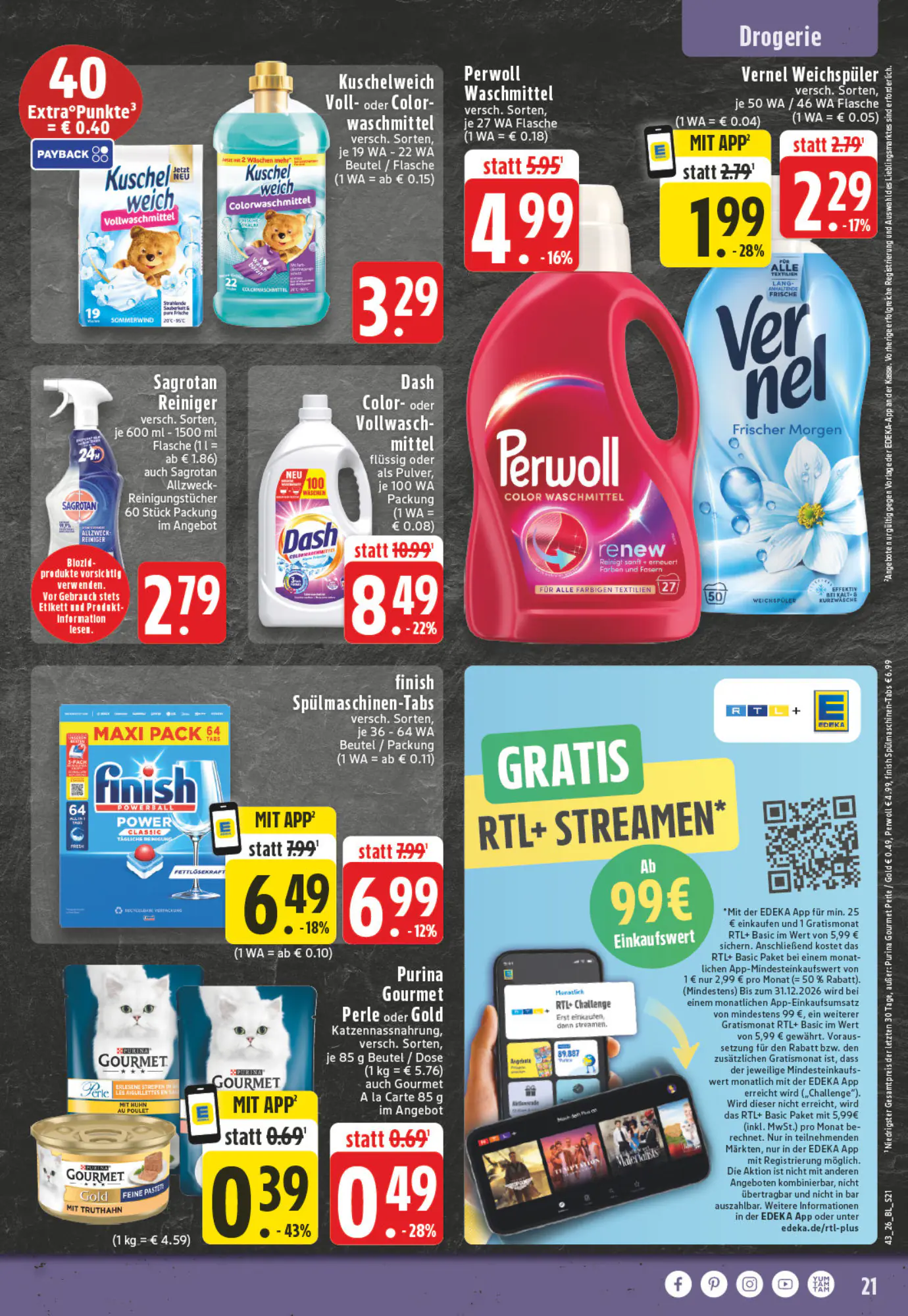 EDEKA Vogl Prospekt (ab 19.10.2026) zum Blättern - Seite 21