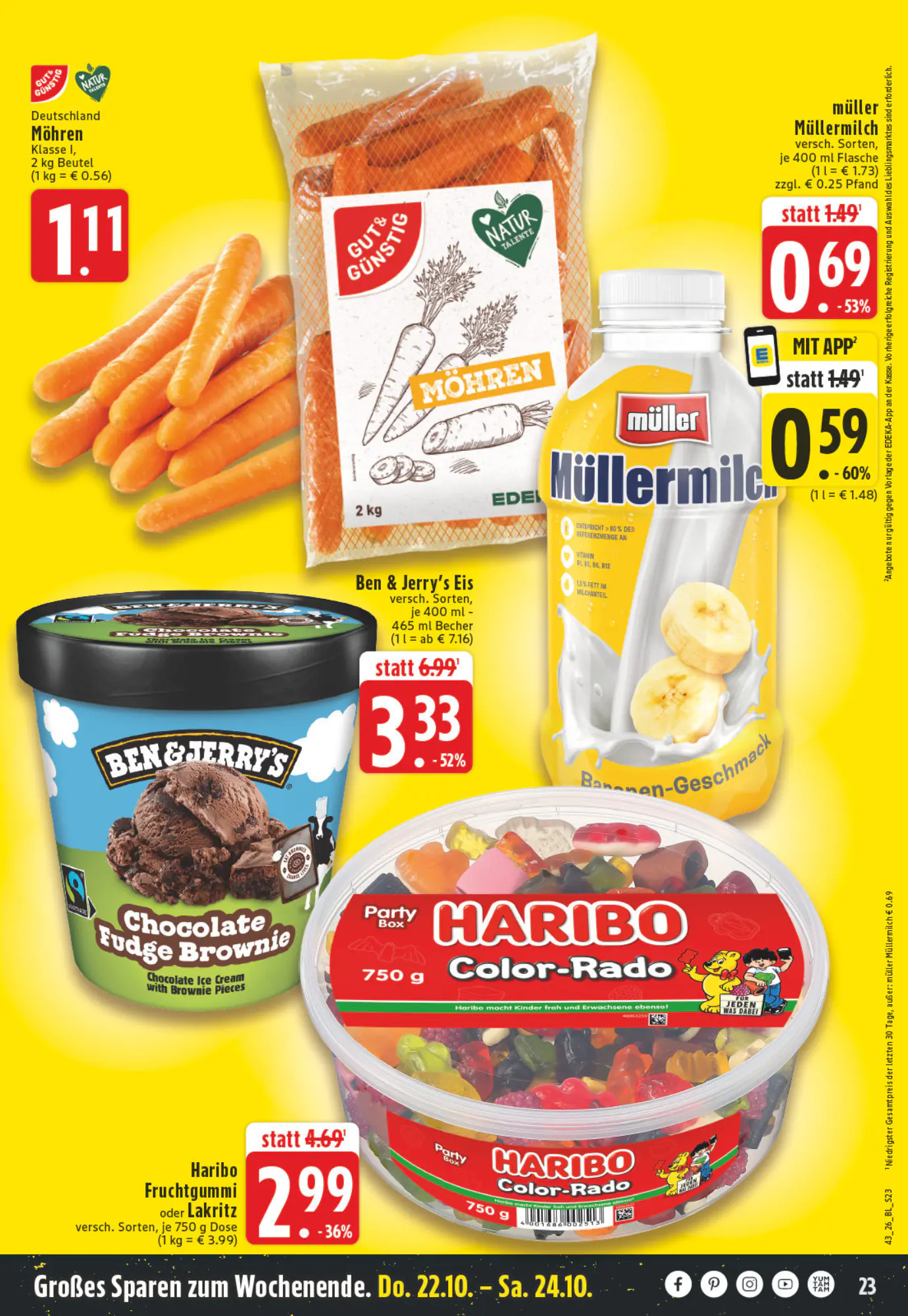EDEKA Vogl Prospekt (ab 19.10.2026) zum Blättern - Seite 23