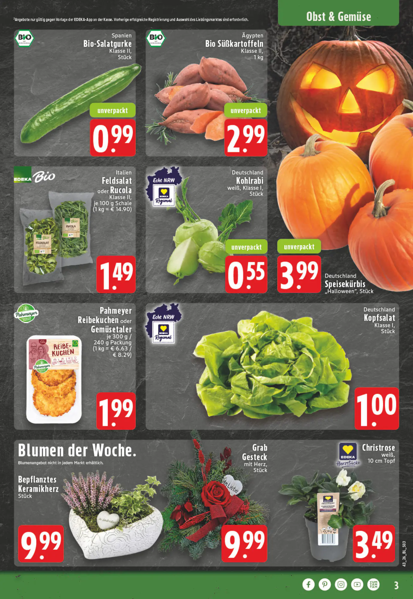 EDEKA Vogl Prospekt (ab 19.10.2026) zum Blättern - Seite 3