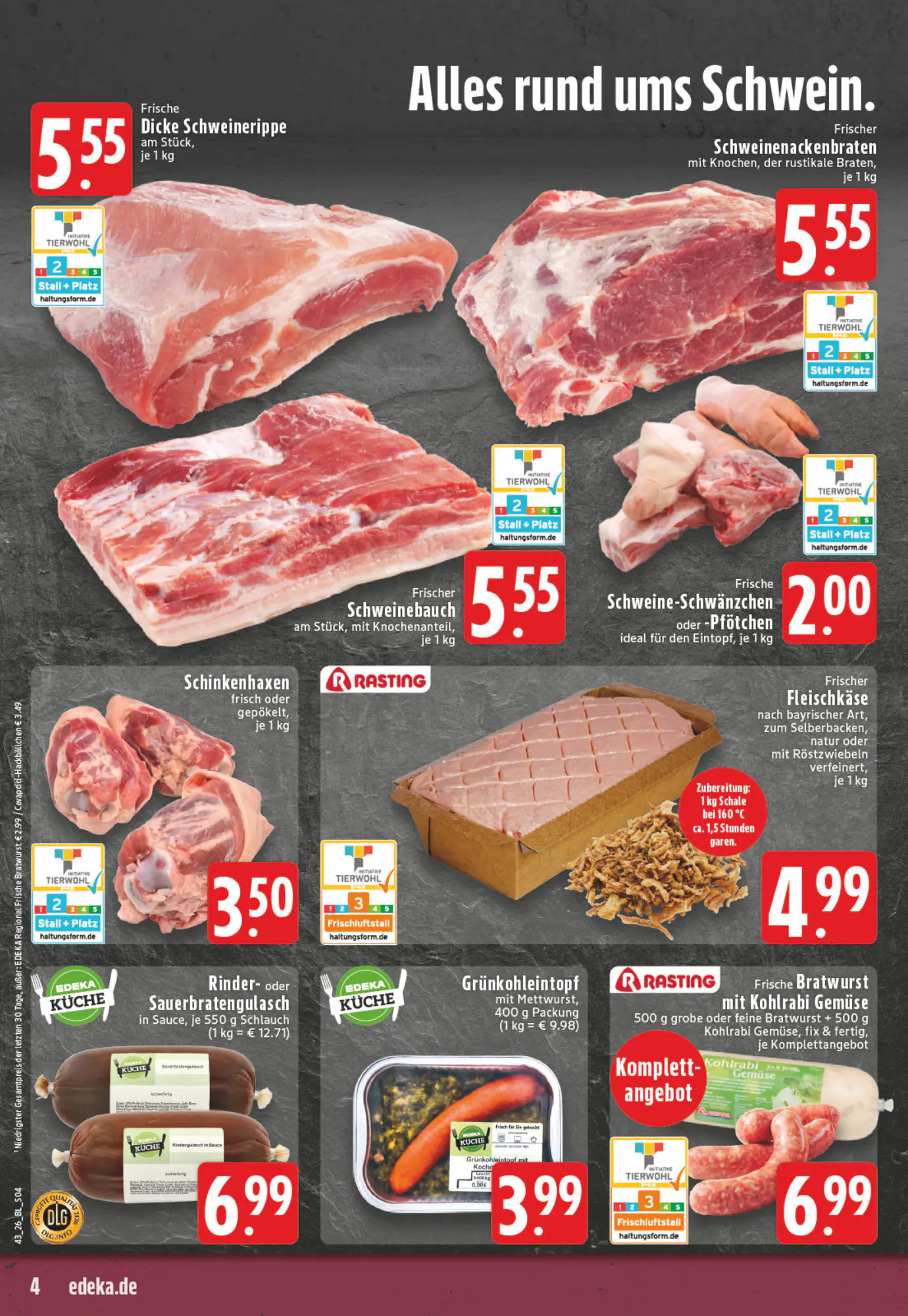 EDEKA Vogl Prospekt (ab 19.10.2026) zum Blättern - Seite 4