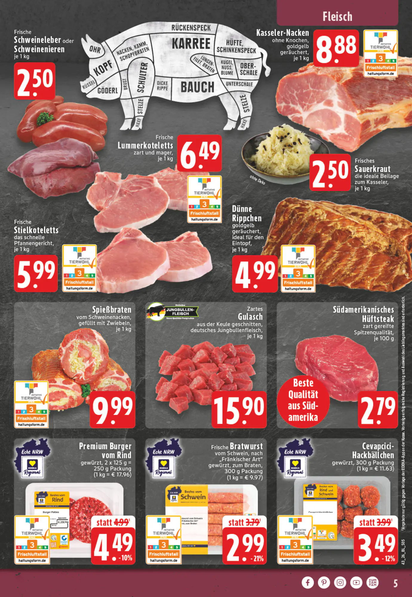 EDEKA Vogl Prospekt (ab 19.10.2026) zum Blättern - Seite 5