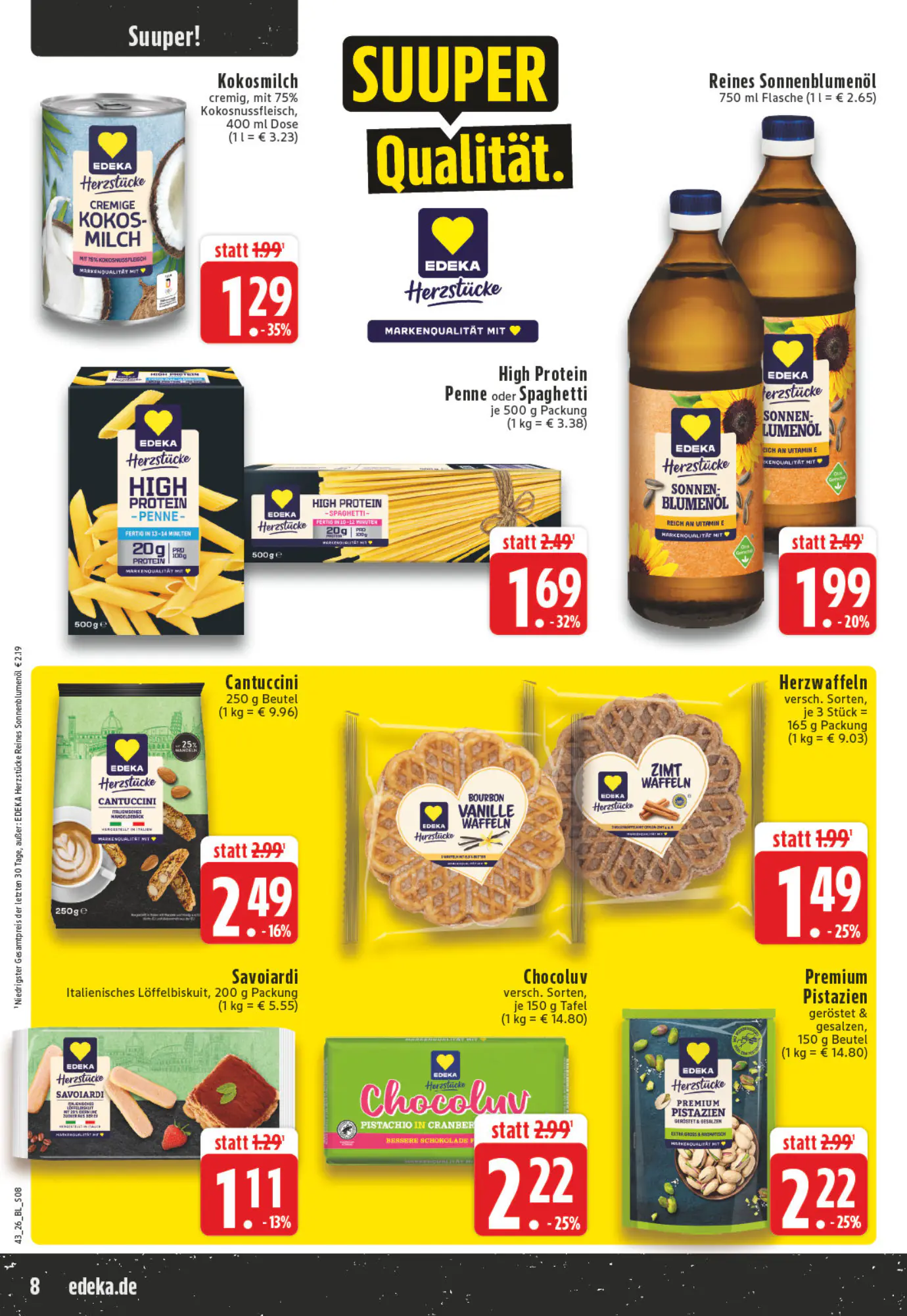 EDEKA Vogl Prospekt (ab 19.10.2026) zum Blättern - Seite 8