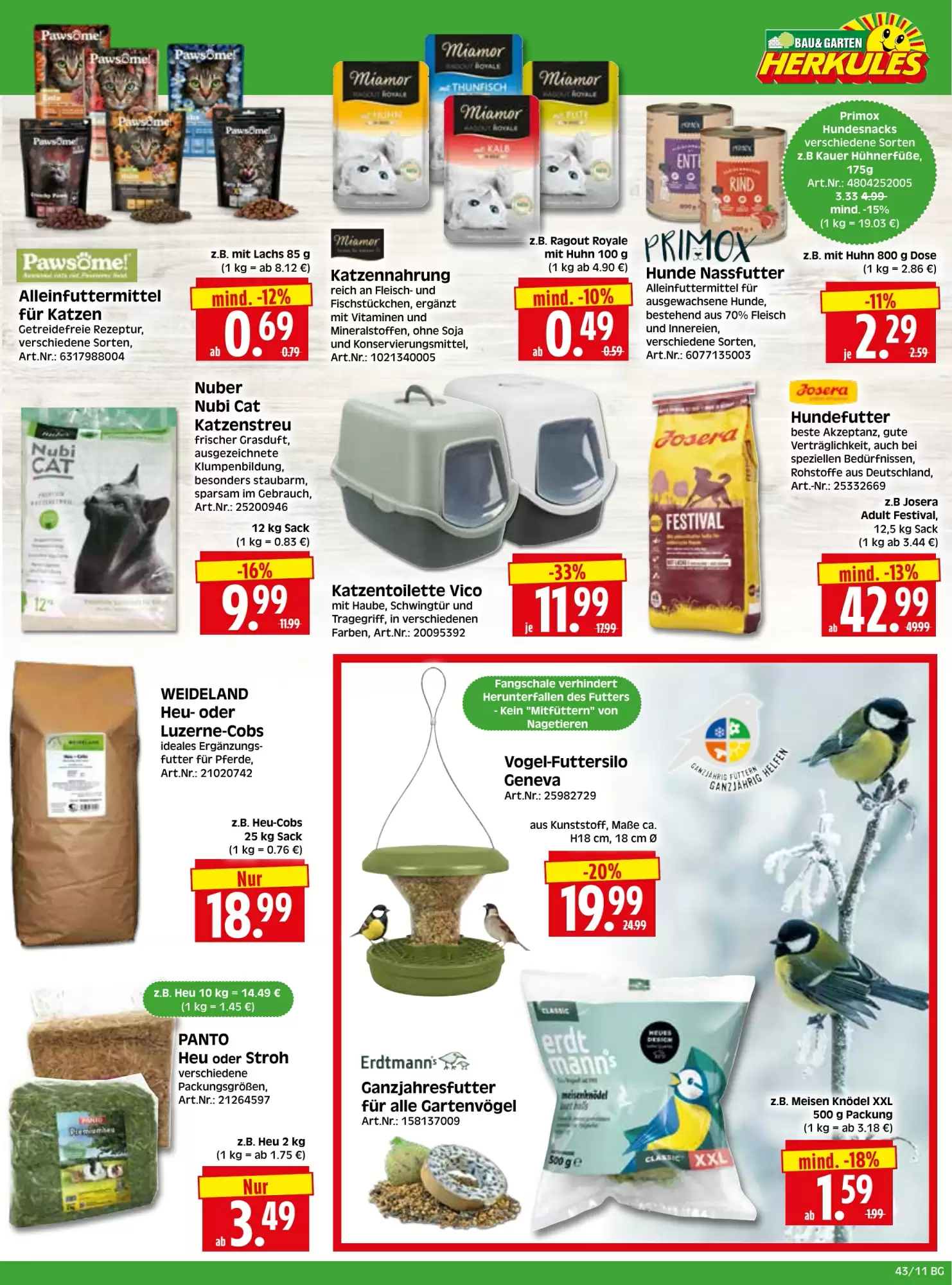 Herkules Baumarkt Prospekt (ab 19.10.2026) zum Blättern - Seite 11
