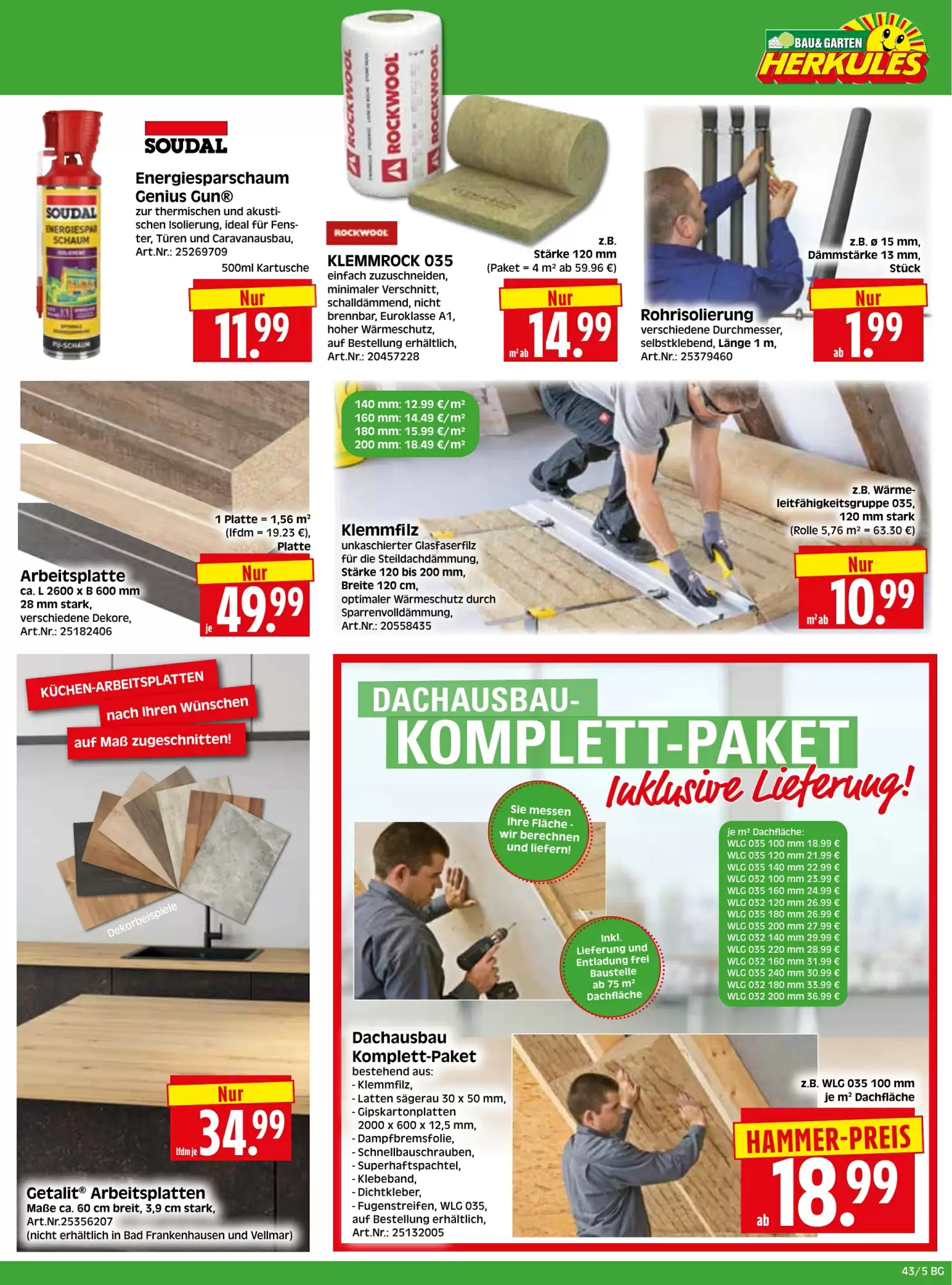 Herkules Baumarkt Prospekt (ab 19.10.2026) zum Blättern - Seite 5
