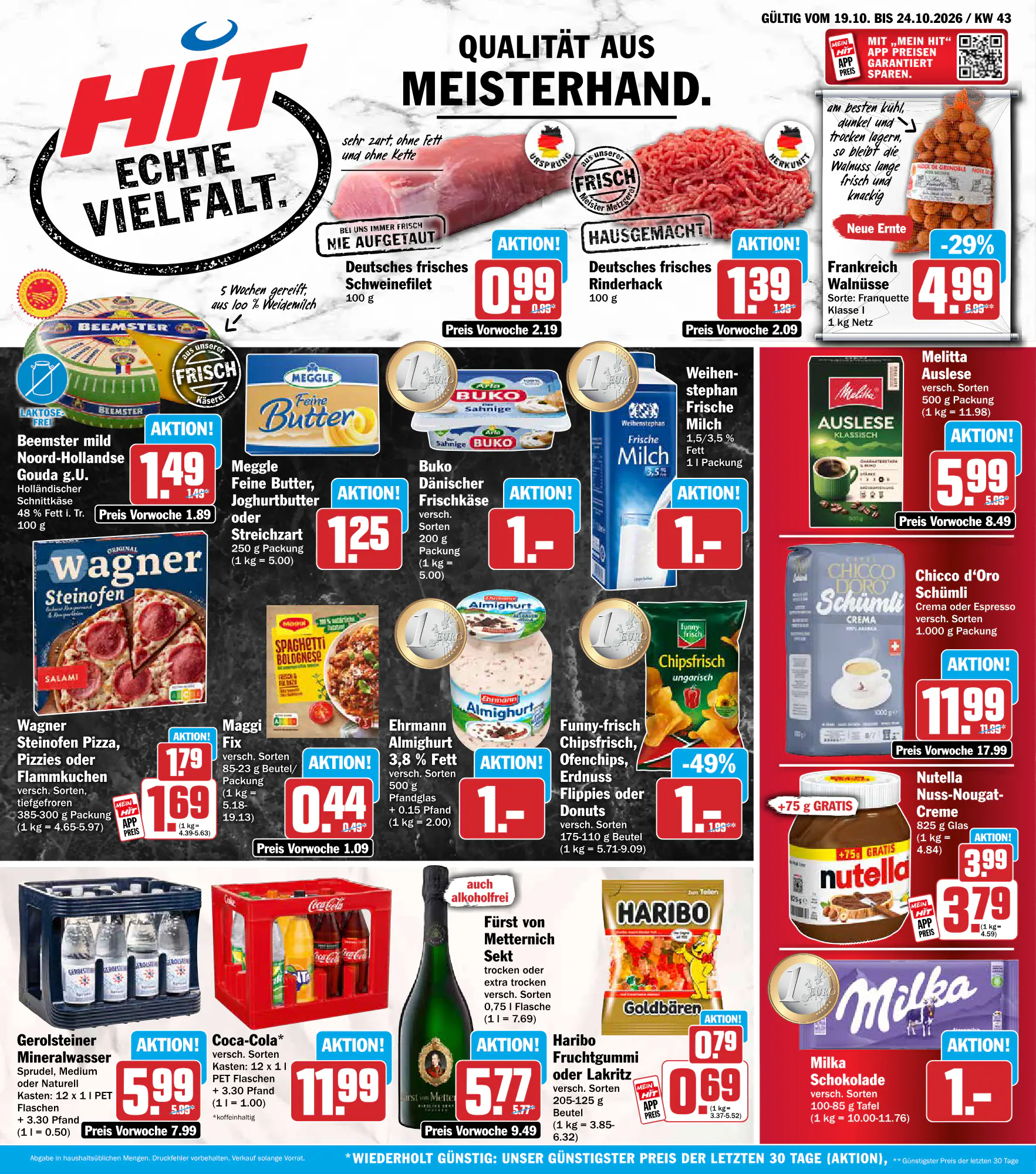Hit Prospekt (ab 19.10.2026) zum Blättern - Seite 1
