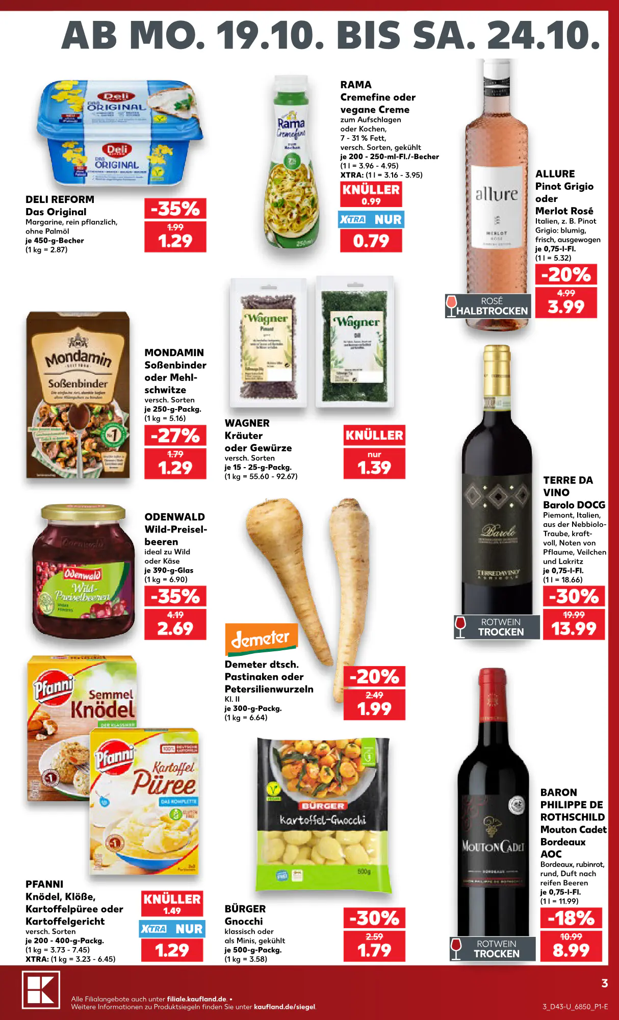 Kaufland Prospekt (ab 19.10.2026) zum Blättern - Seite 3