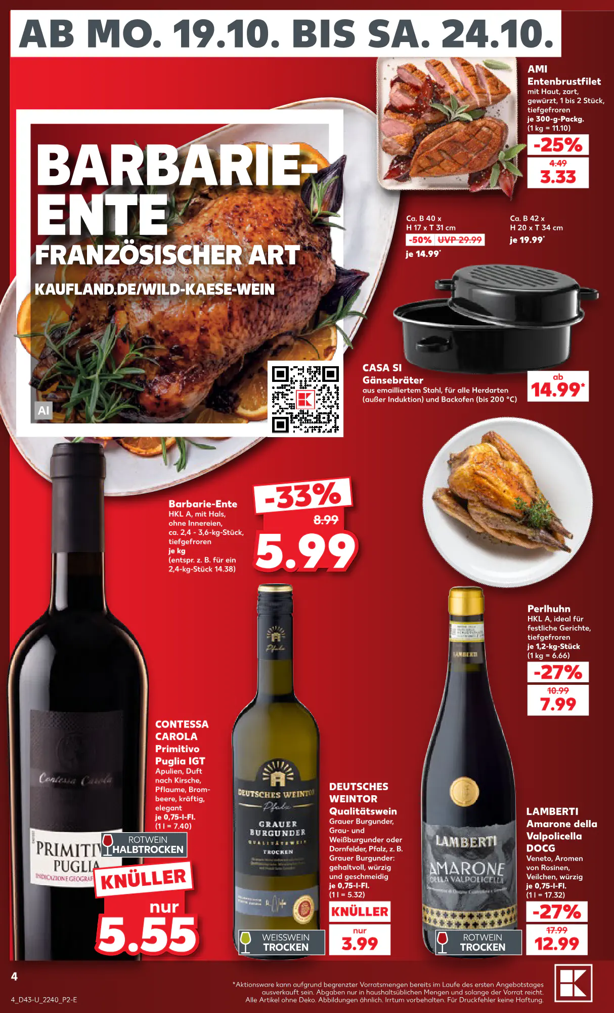 Kaufland Prospekt (ab 19.10.2026) zum Blättern - Seite 4