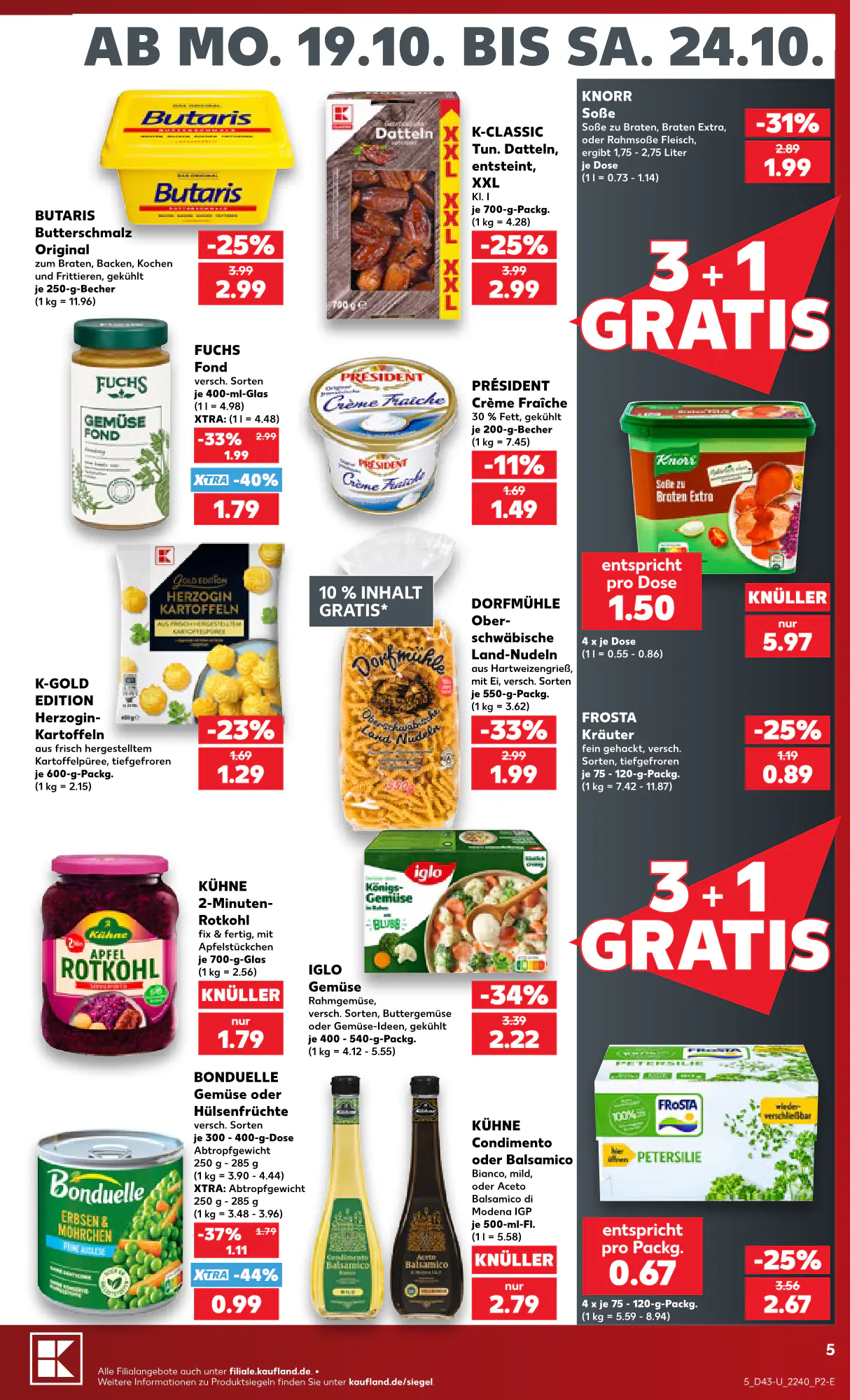 Kaufland Prospekt (ab 19.10.2026) zum Blättern - Seite 5
