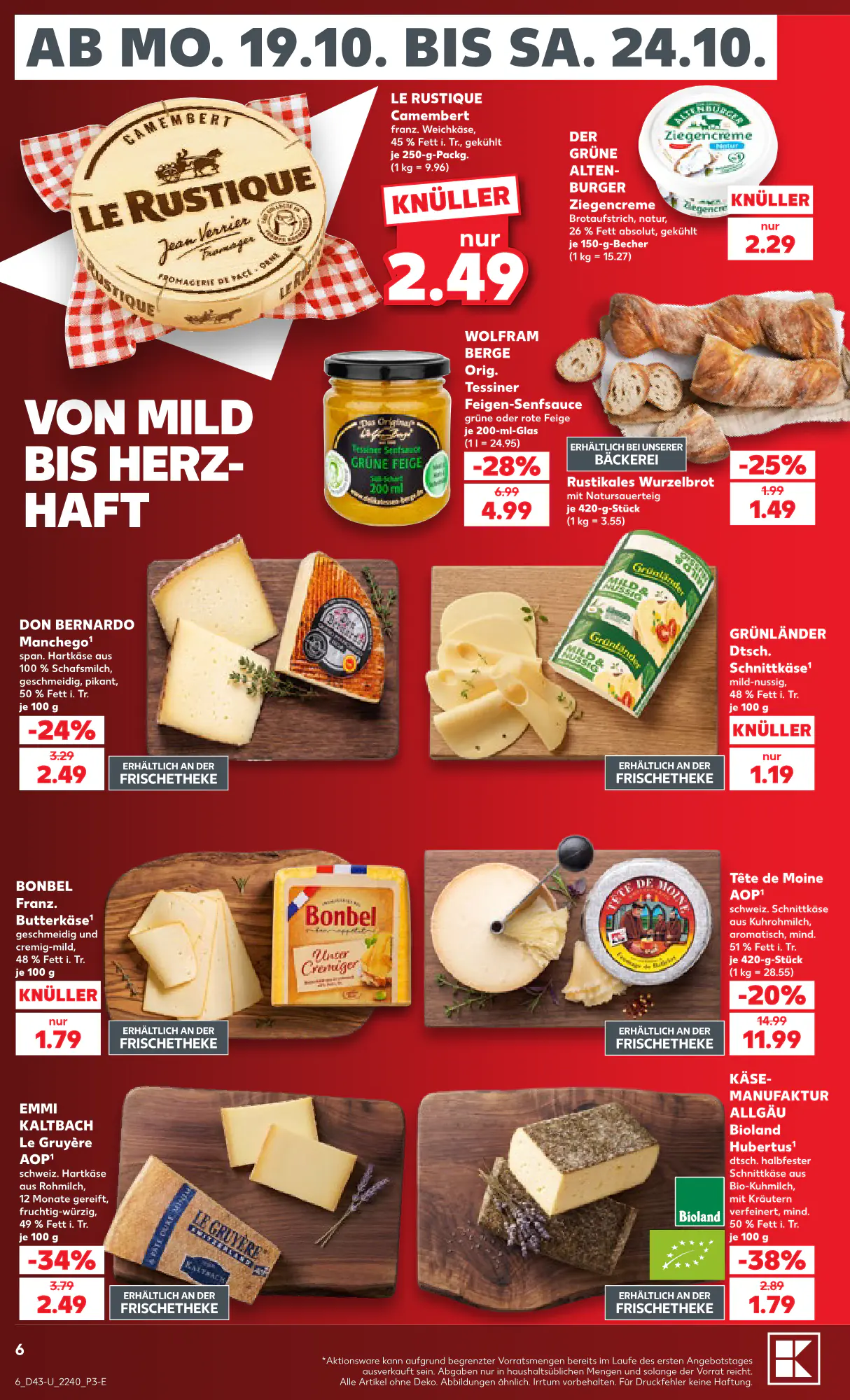 Kaufland Prospekt (ab 19.10.2026) zum Blättern - Seite 6