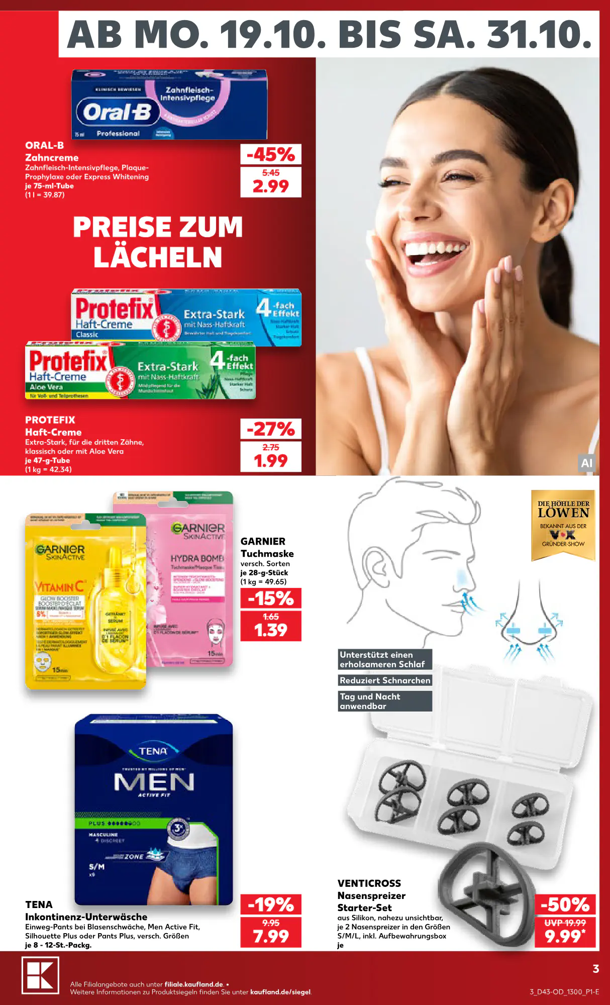 Kaufland Prospekt (ab 19.10.2026) zum Blättern - Seite 3