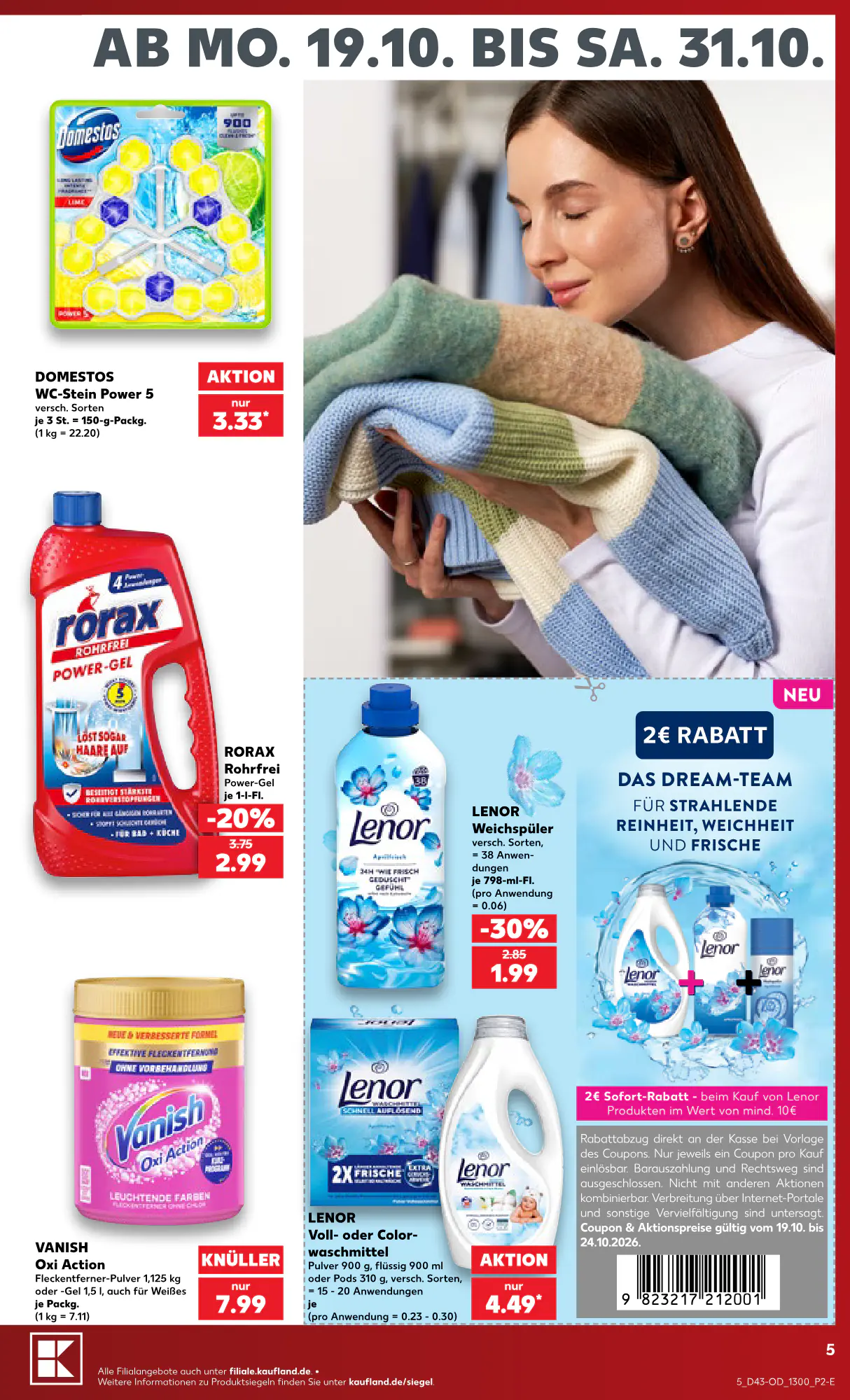 Kaufland Prospekt (ab 19.10.2026) zum Blättern - Seite 5