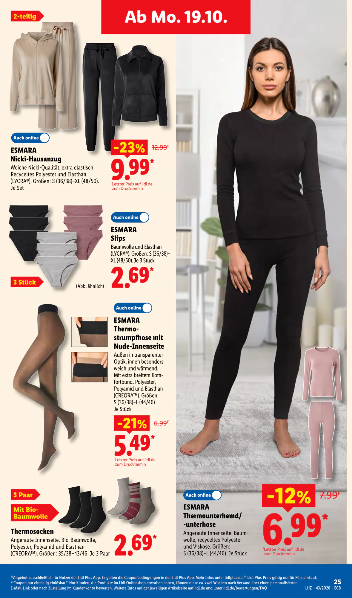 Lidl Prospekt (ab 19.10.2026) zum Blättern - Seite 39